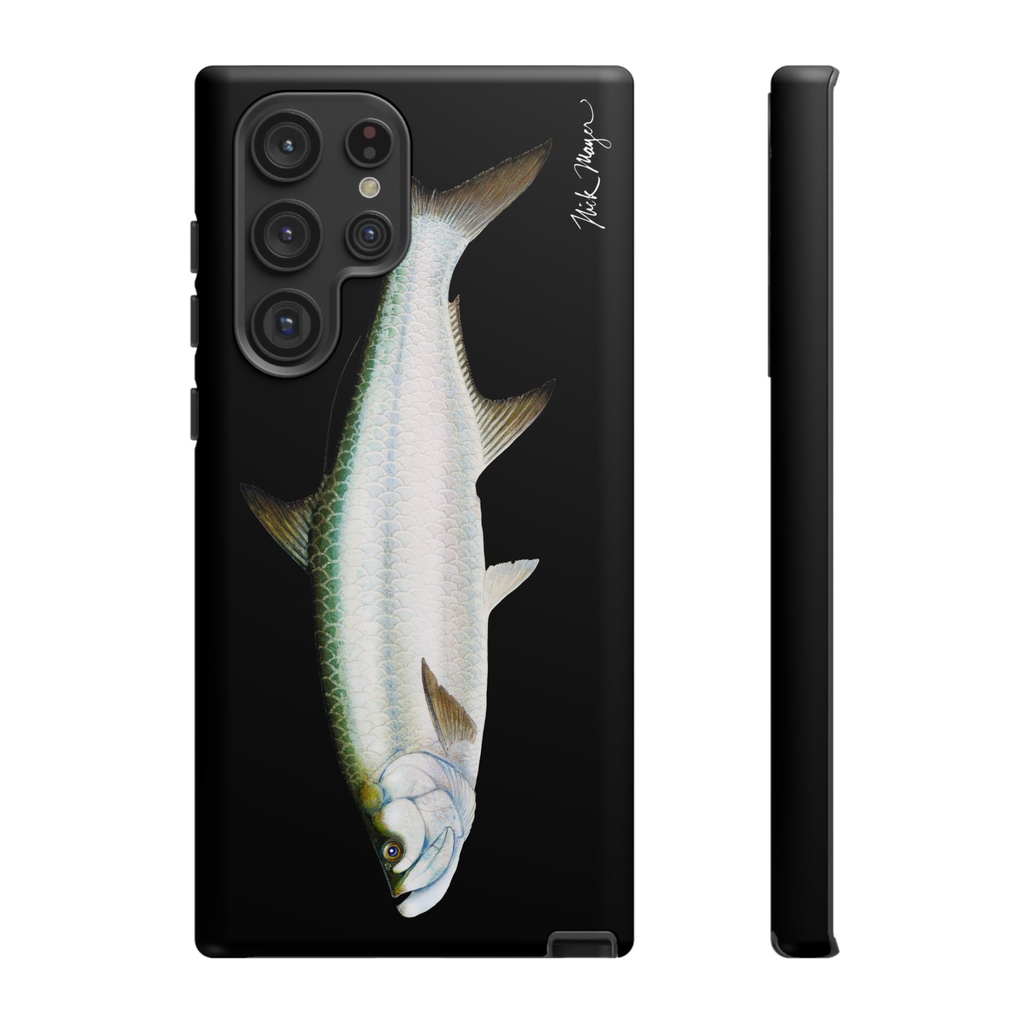 Tarpon Black Phone Case (Samsung) Printify