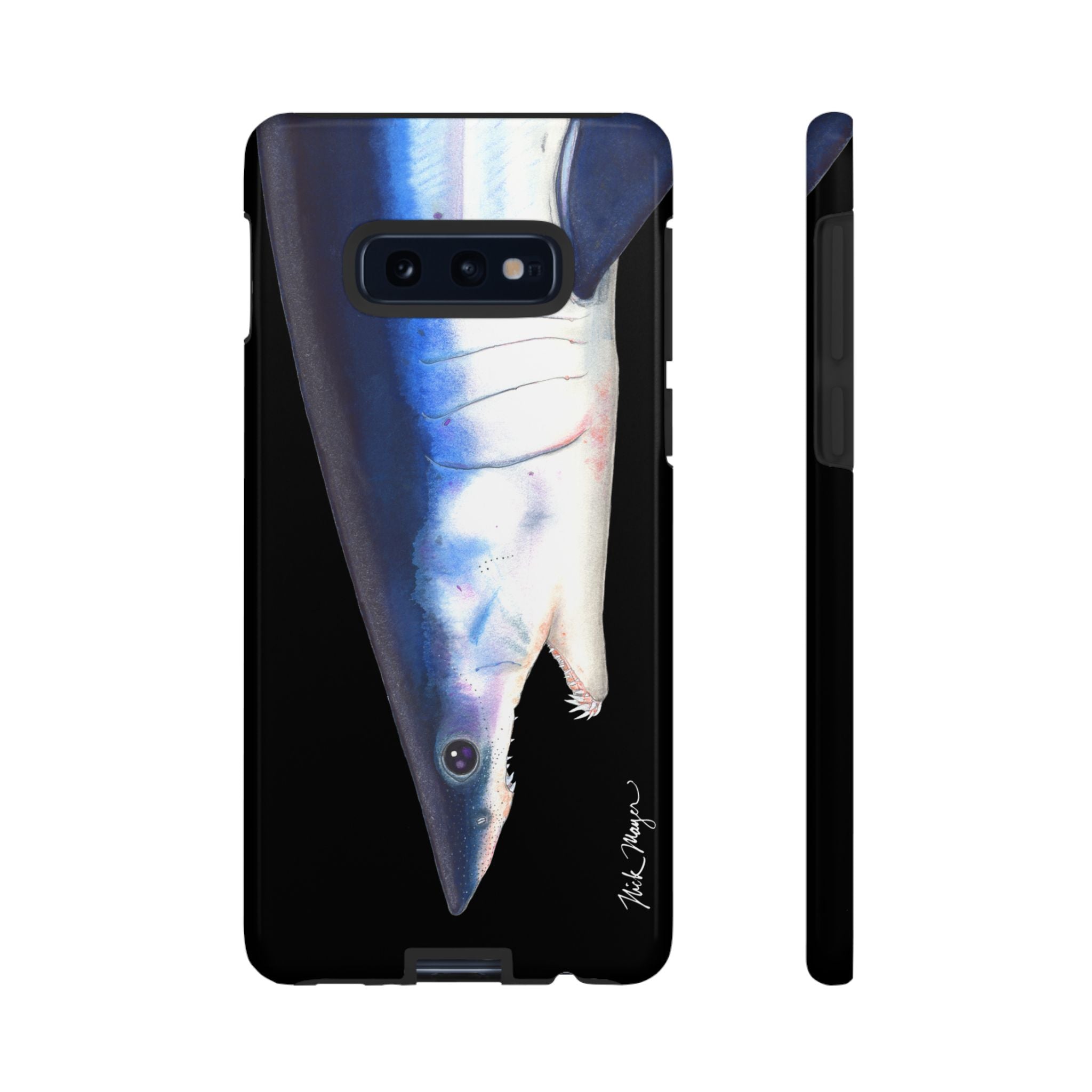 Mako Shark Face Black Phone Case (Samsung)