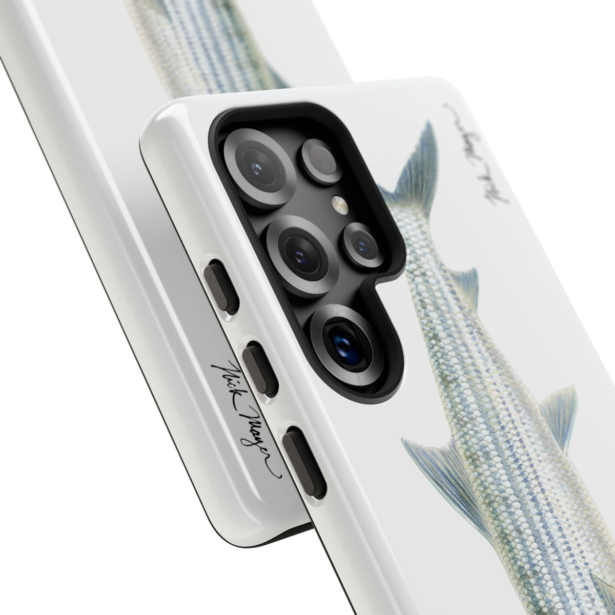 Bonefish White Phone Case (Samsung) Printify