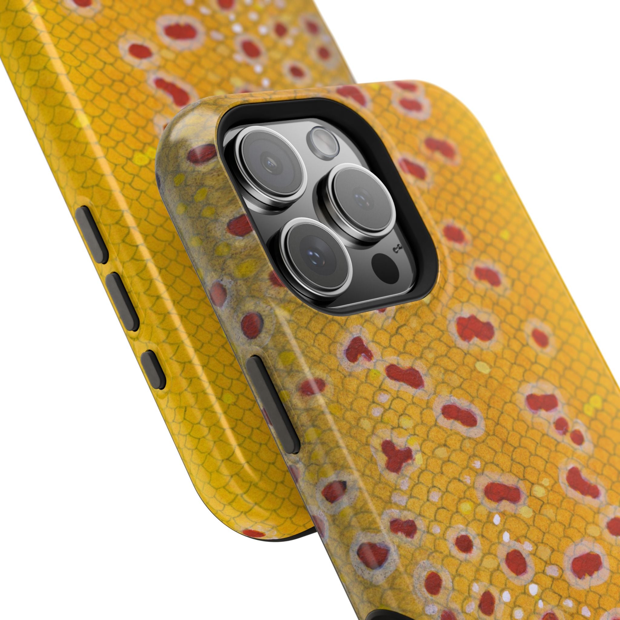 Brown Trout 3 Skin MagSafe iPhone Case