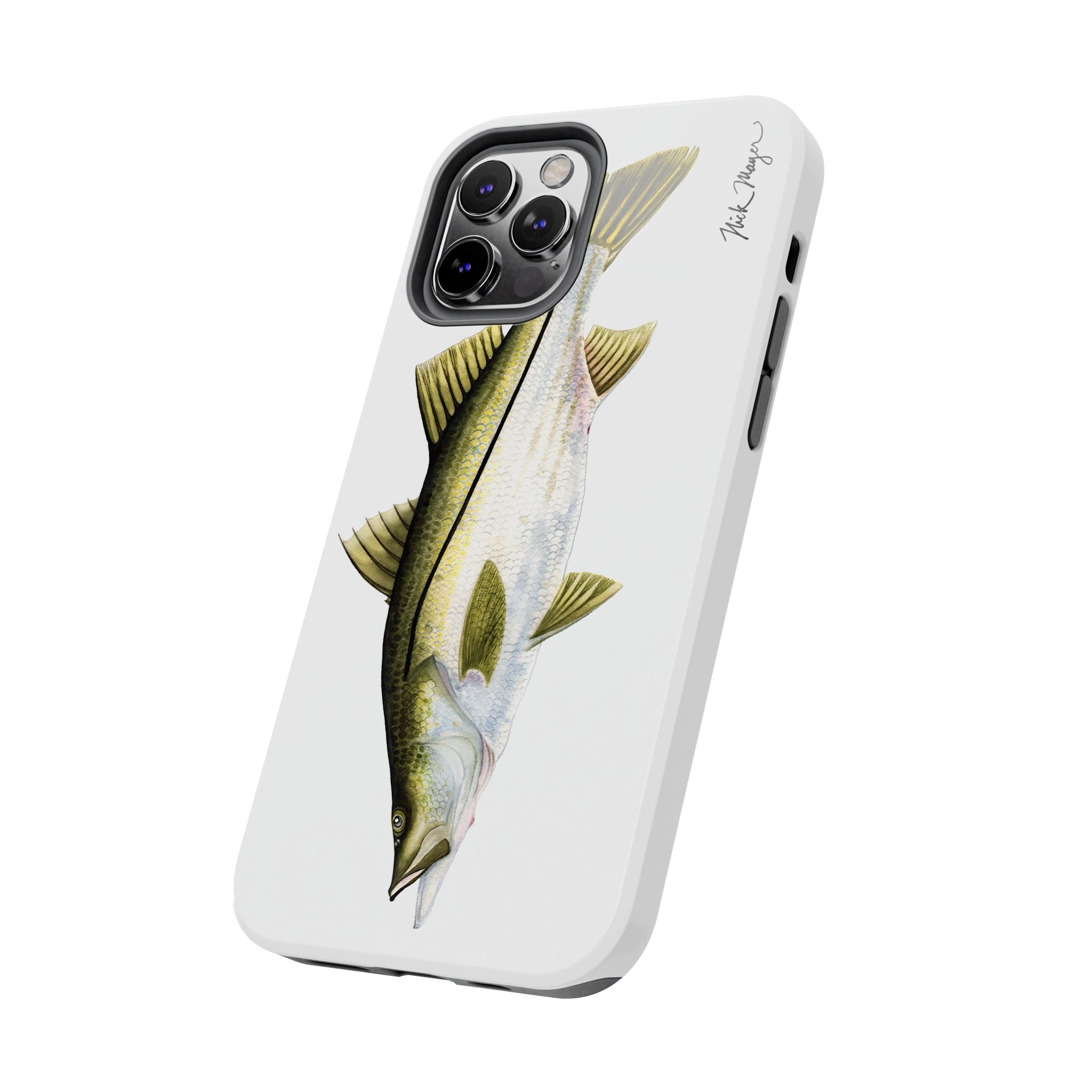 Snook White Phone Case (iPhone)