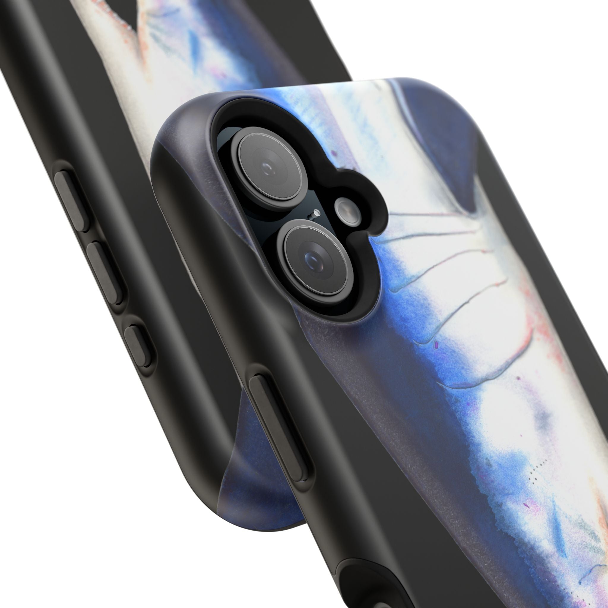 Mako Shark Face MagSafe Black iPhone Case