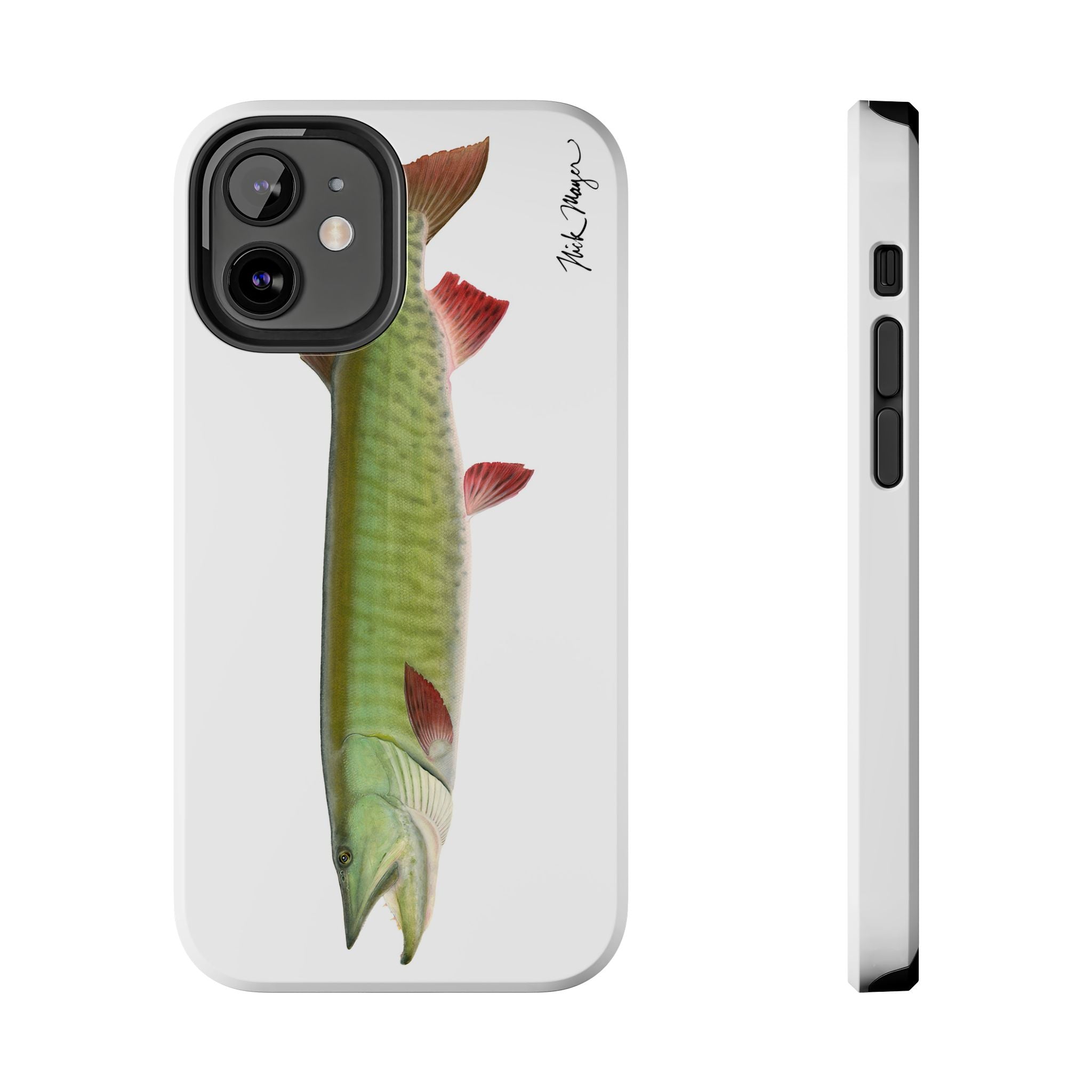 Trophy Muskie White Phone Case (iPhone)