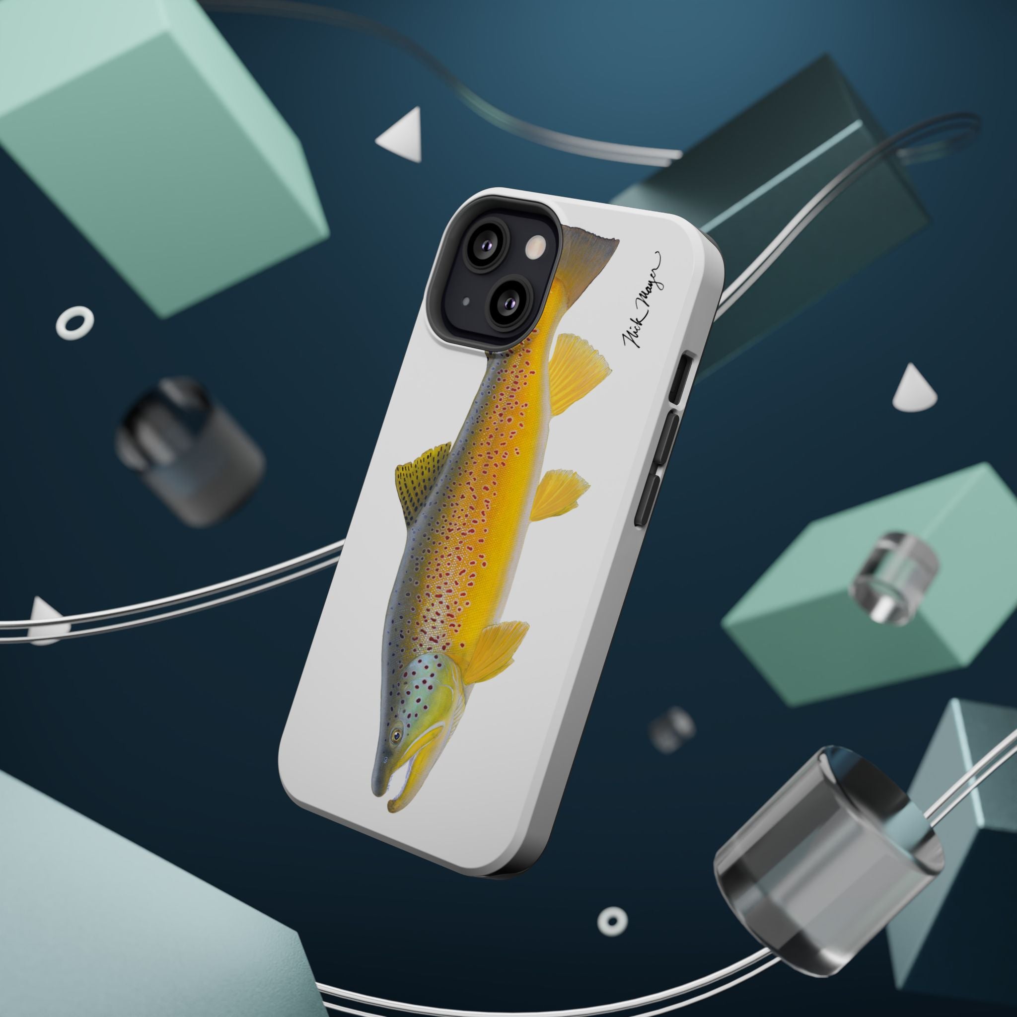 Brown Trout 3 MagSafe iPhone Case