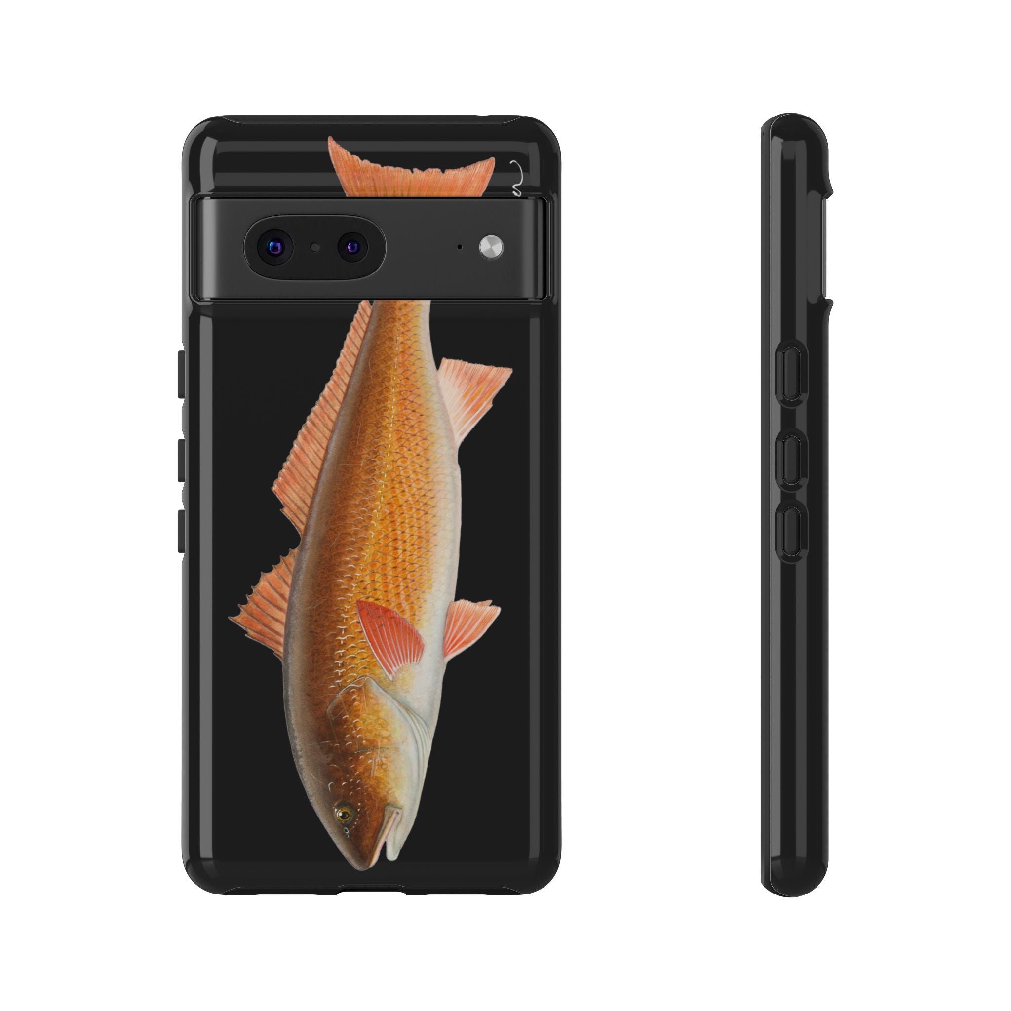 Redfish Black Phone Case (Samsung) Printify