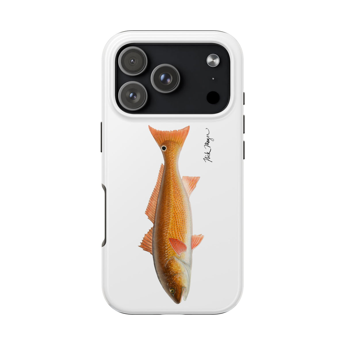 Redfish White Phone Case (iPhone) Printify