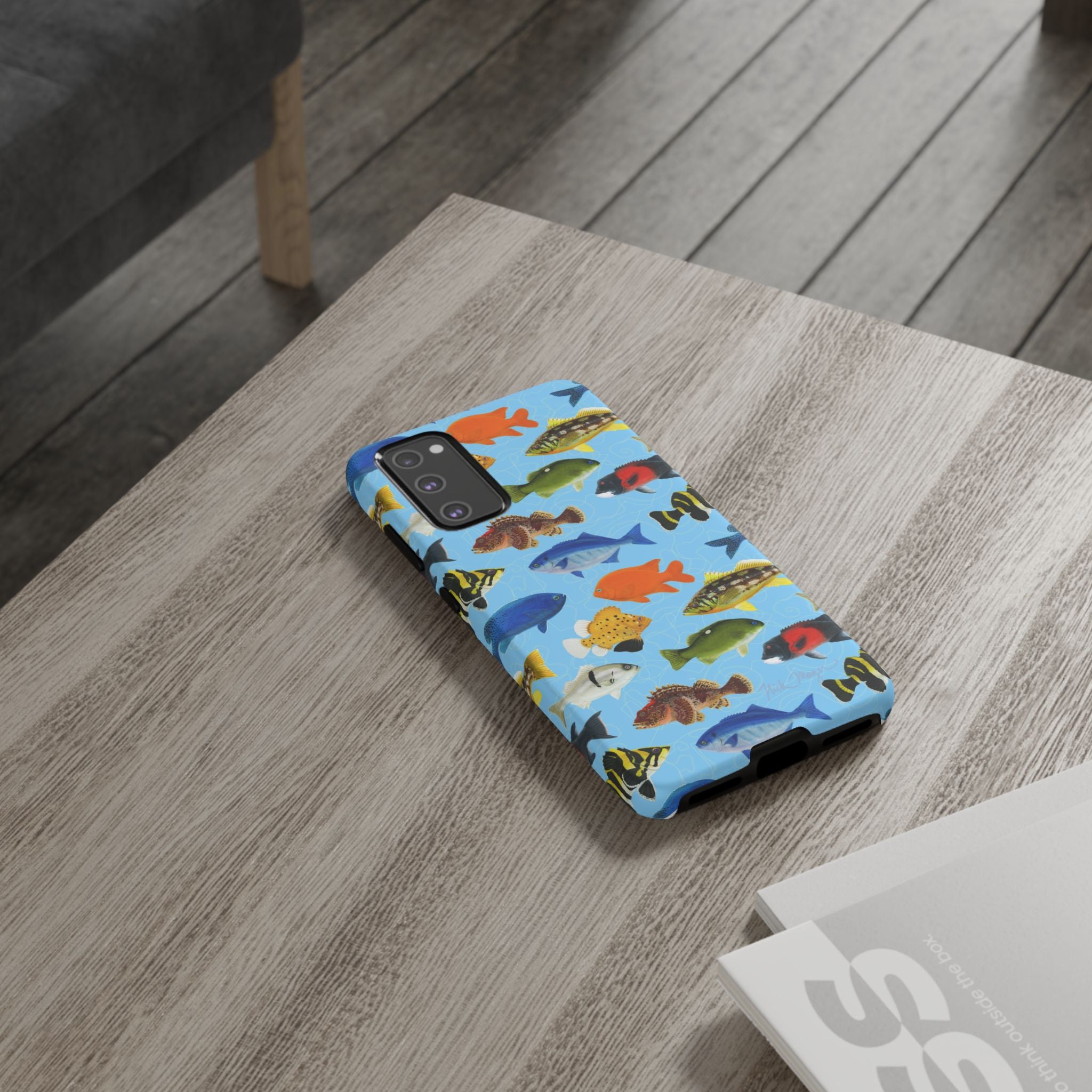 NEW California Fish Blue Phone Case (Samsung)