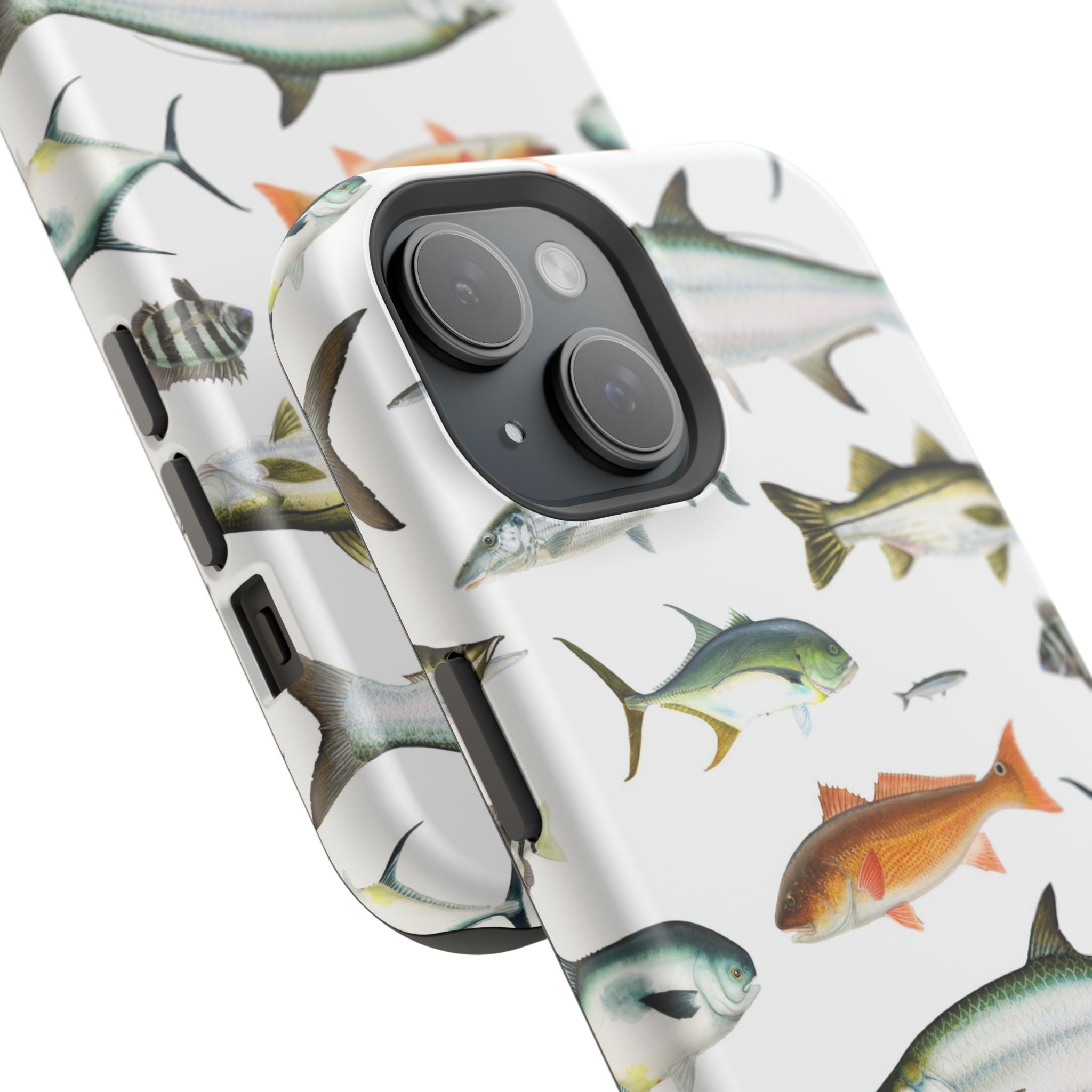 Southern Fish White MagSafe iPhone Case