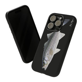 Schoolie Striper Black iPhone 15 Case