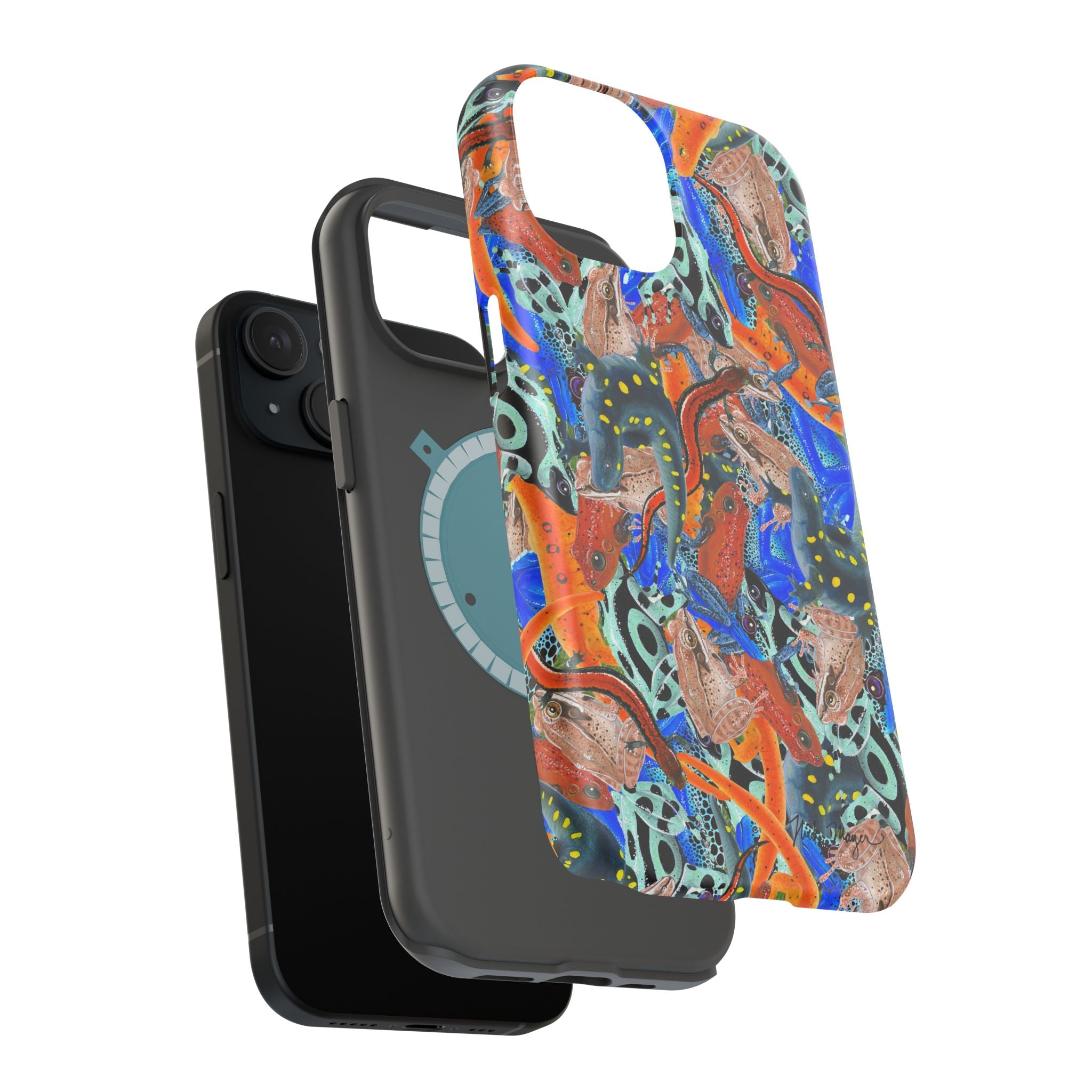 NEW Frogs and Salamanders MagSafe iPhone Case