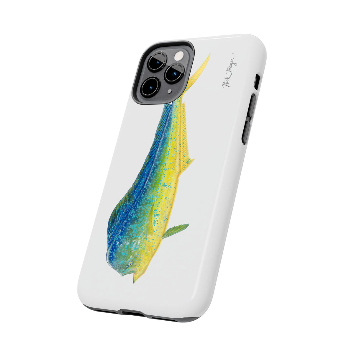 Bull Mahi White Phone Case (iPhone) Printify
