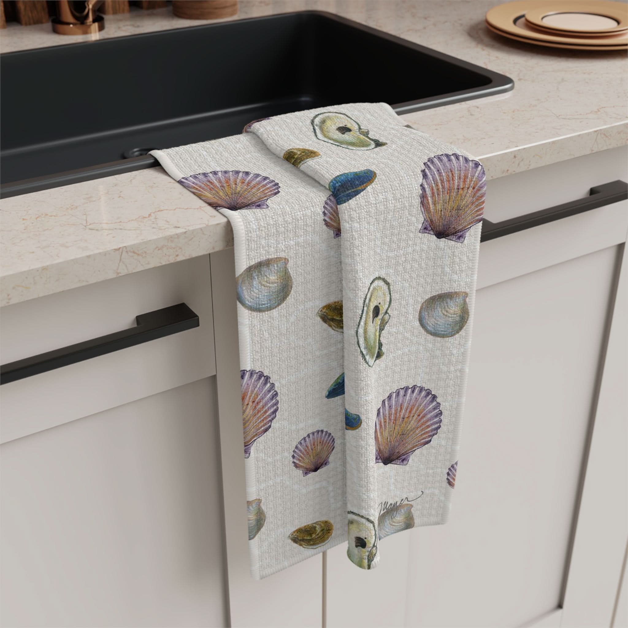 Shells 1 Soft Kitchen Towel