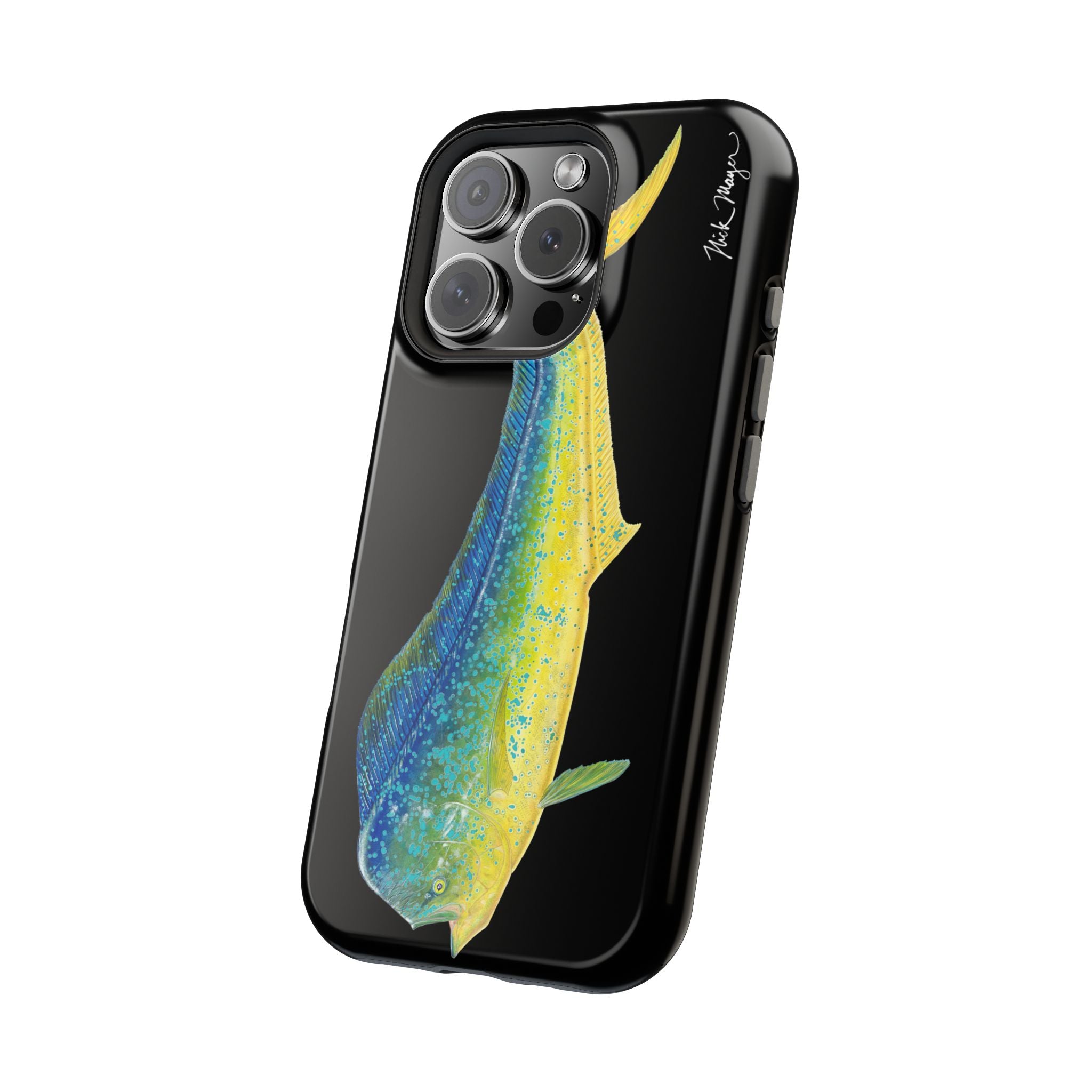 Bull Mahi MagSafe Black iPhone Case