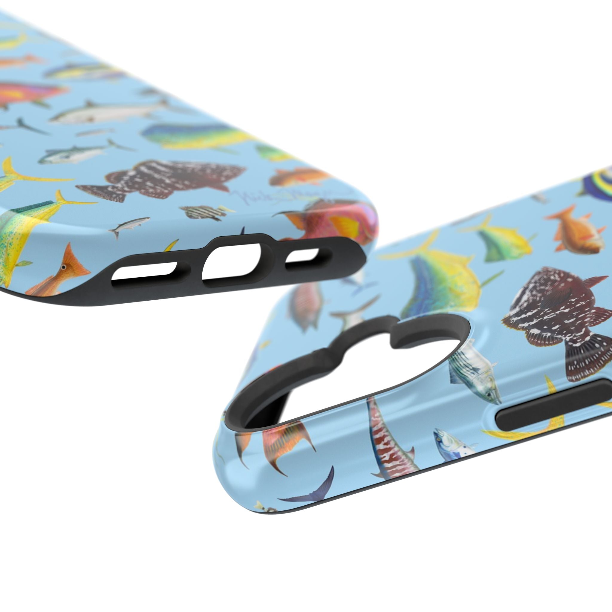 Southern Offshore Fish Blue MagSafe iPhone Case