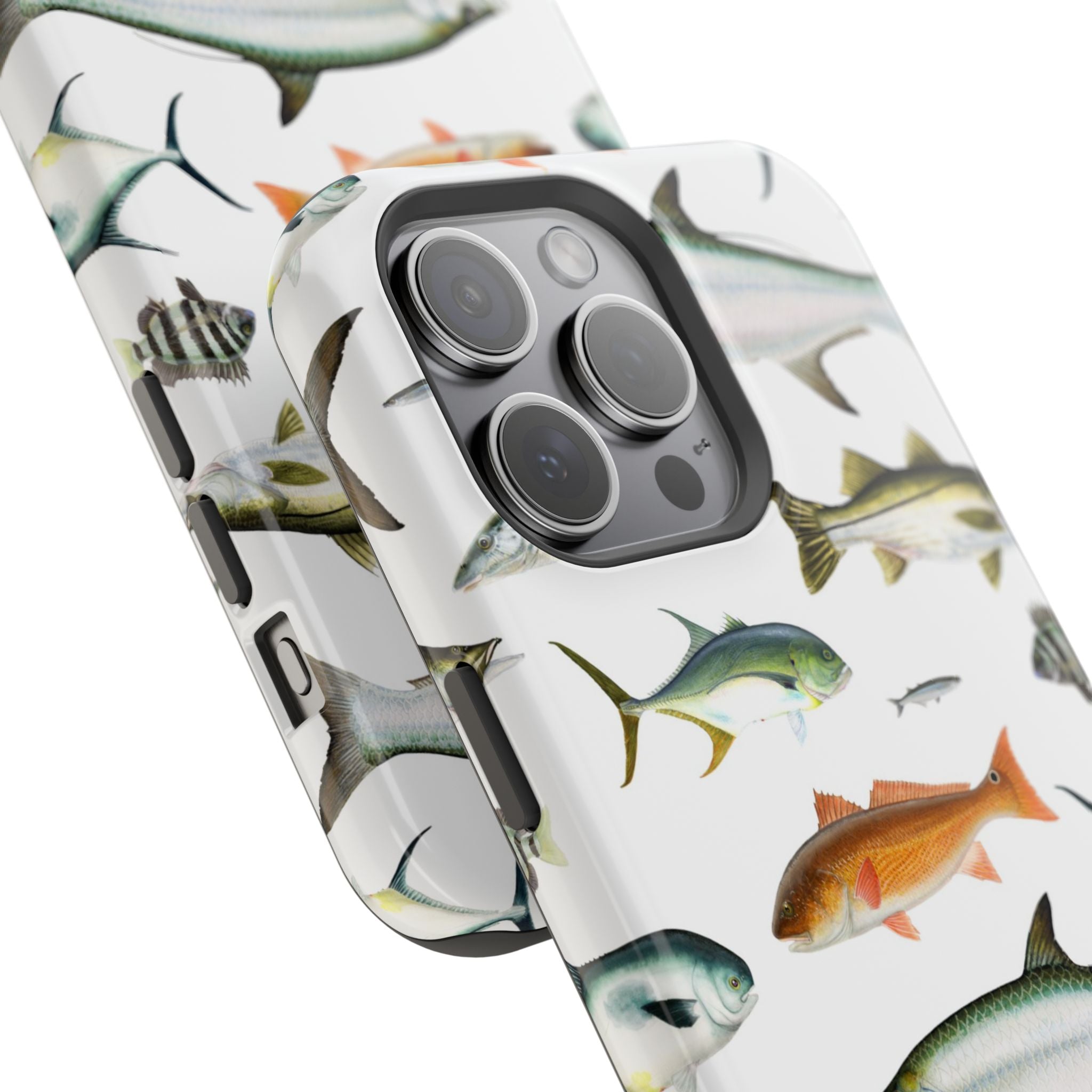 Southern Fish White MagSafe iPhone Case
