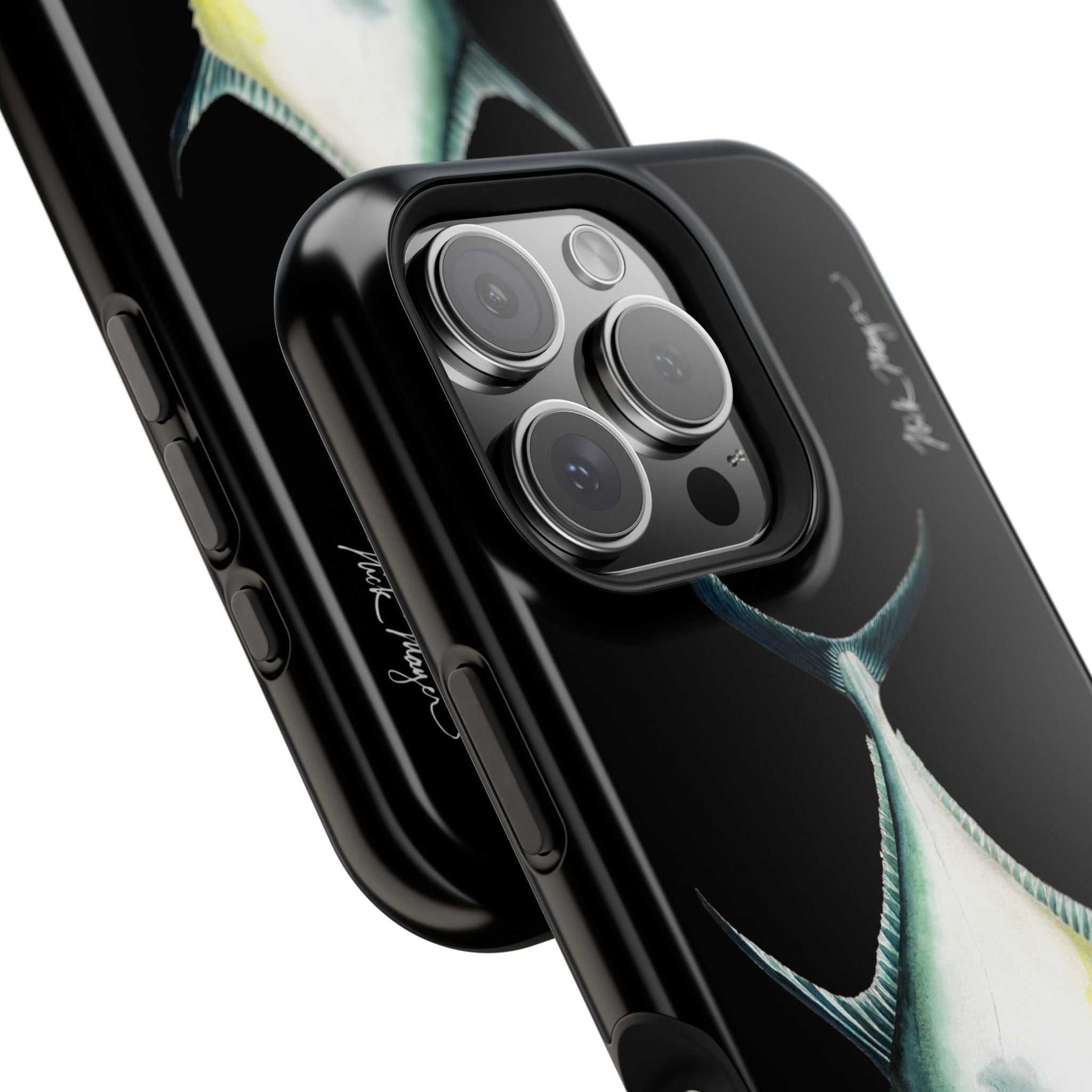 Atlantic Permit MagSafe Black iPhone Case