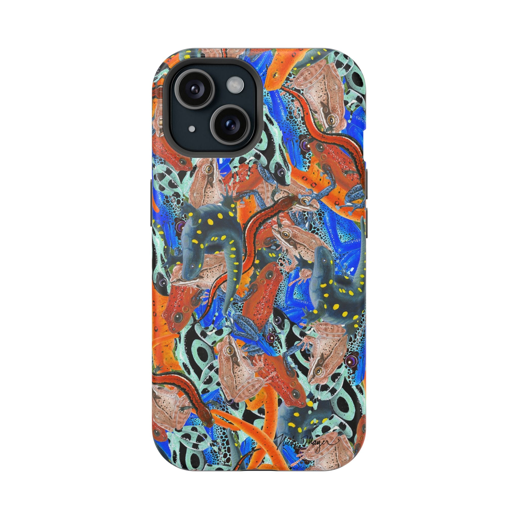 Frogs and Salamanders MagSafe iPhone Case