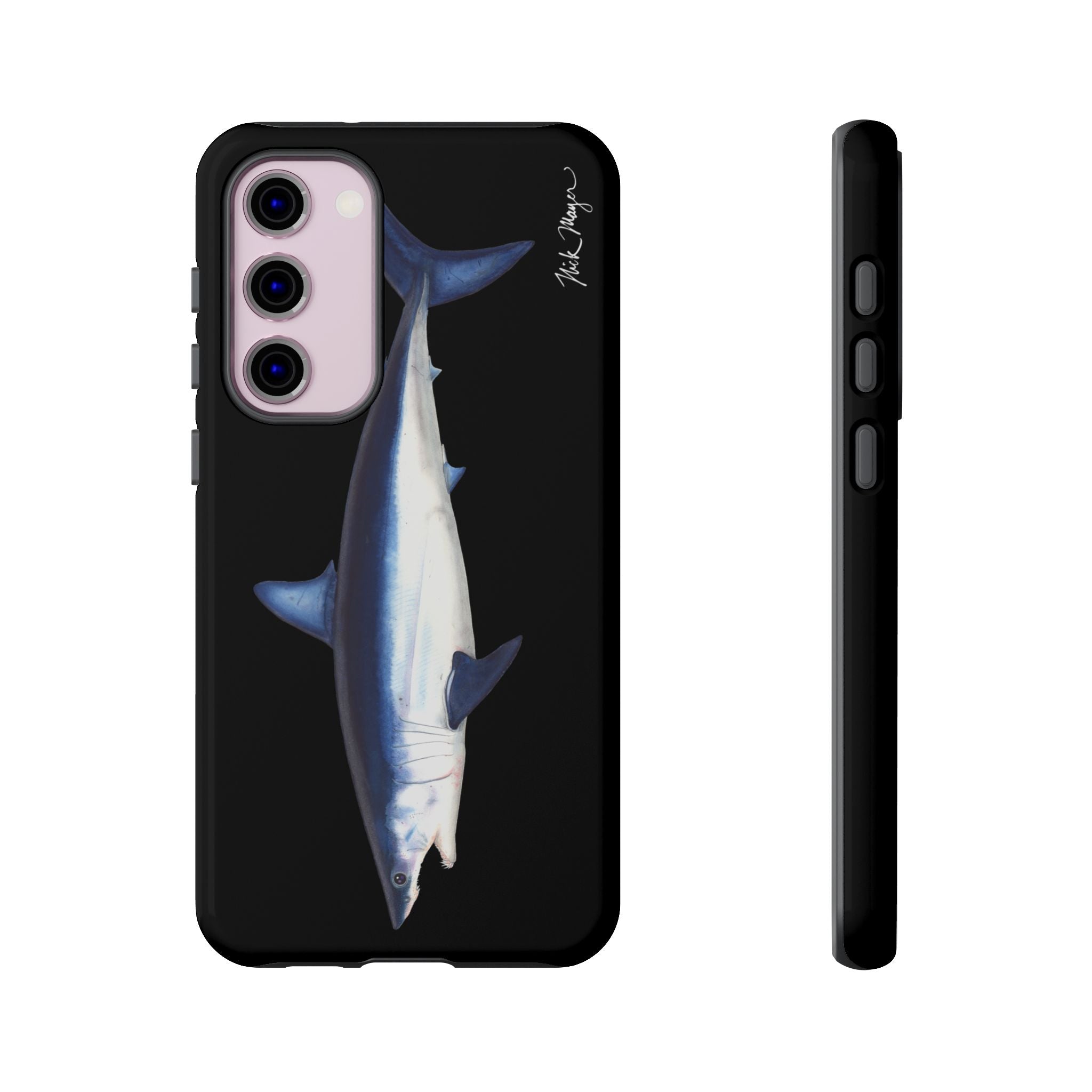 Mako Shark Black Phone Case (Samsung)
