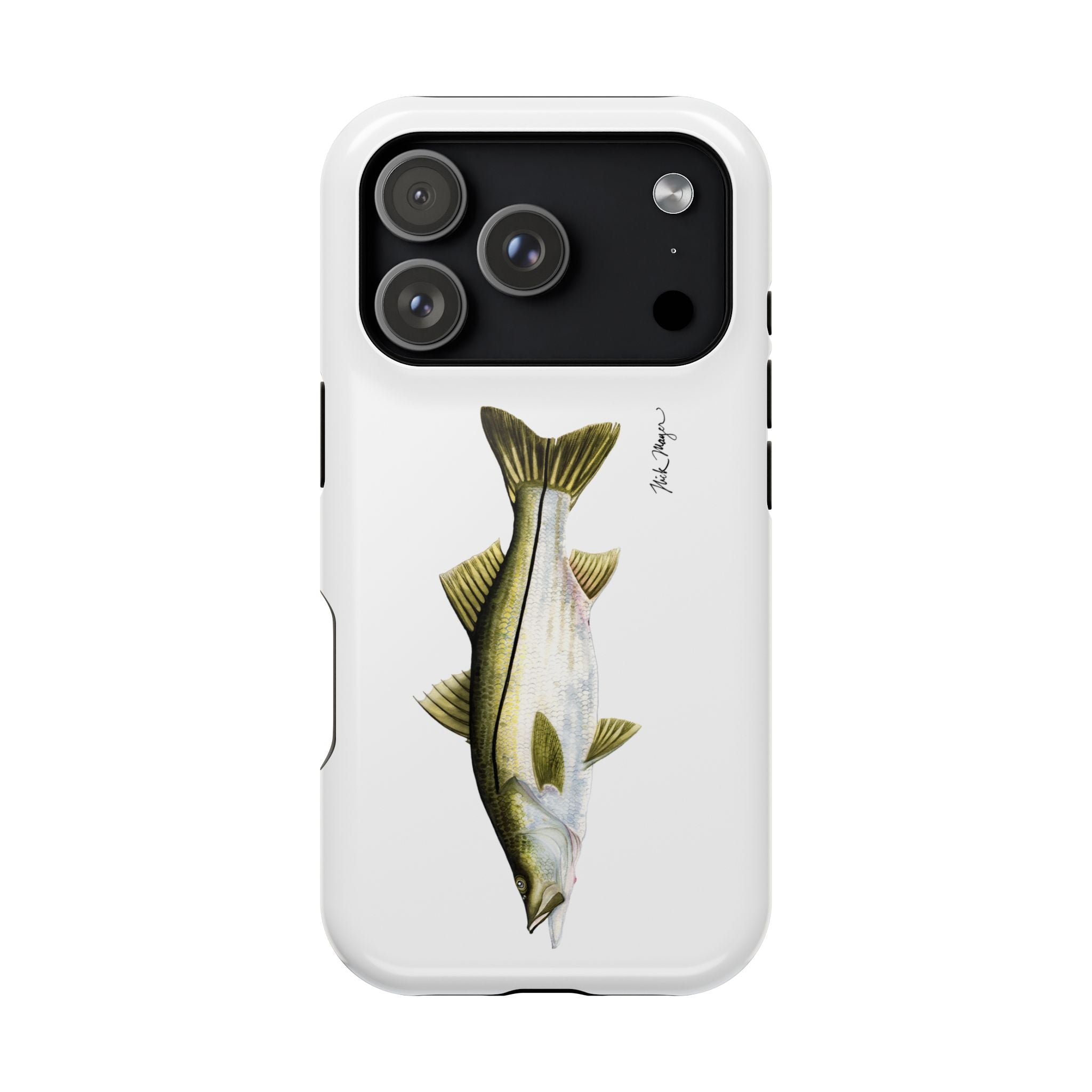 Snook MagSafe White iPhone Case