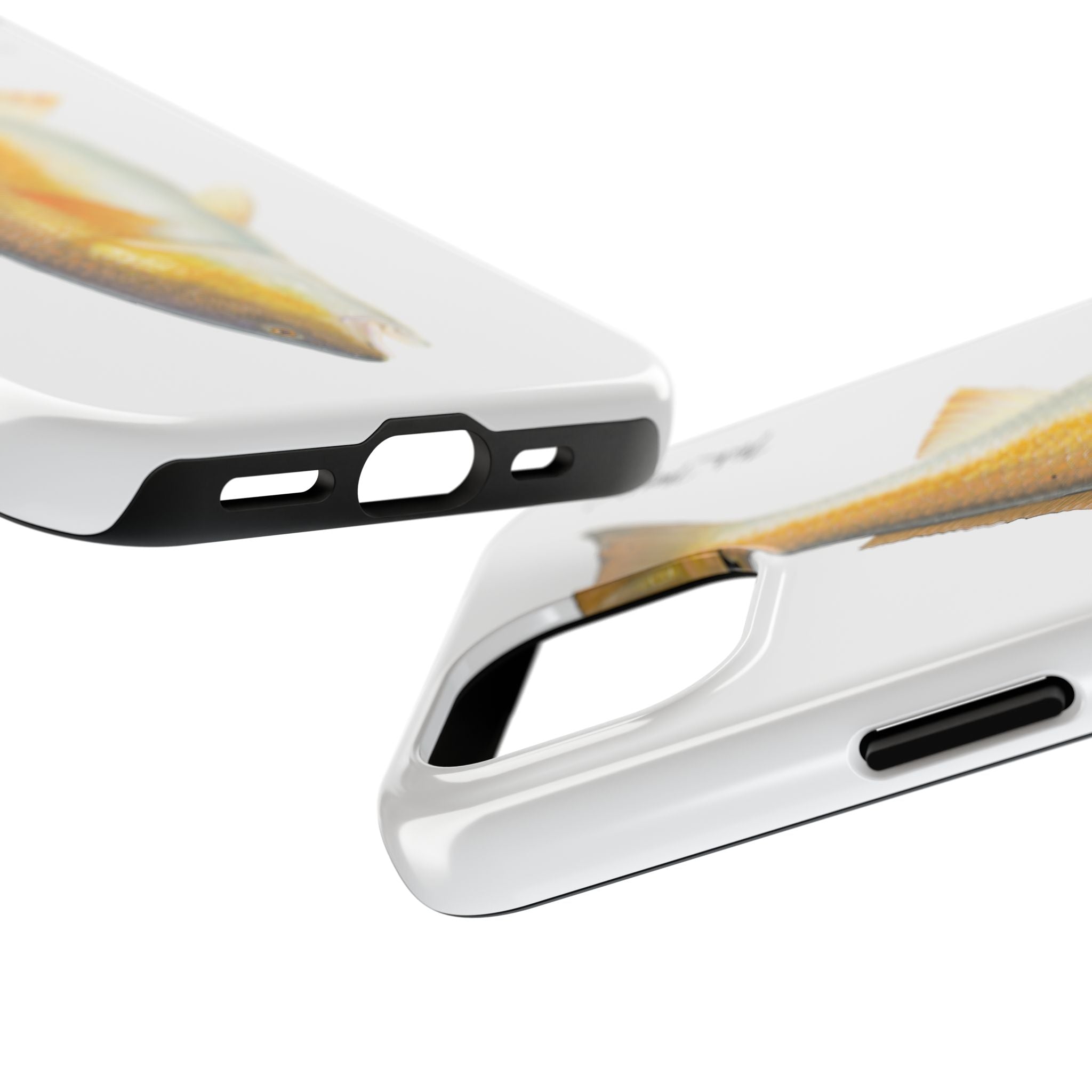 Bull Redfish White Phone Case (iPhone)