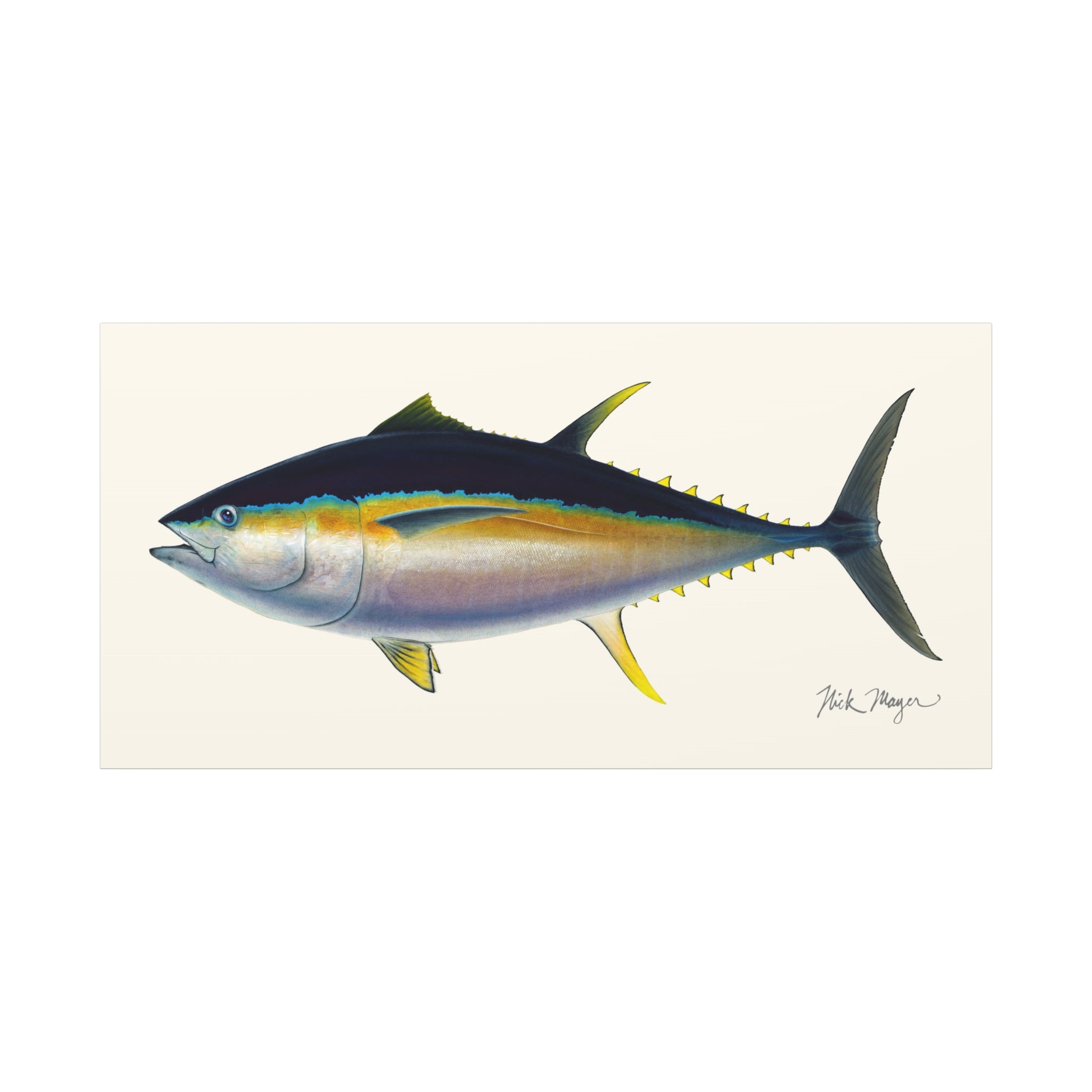 Bigeye Tuna Canvas Print