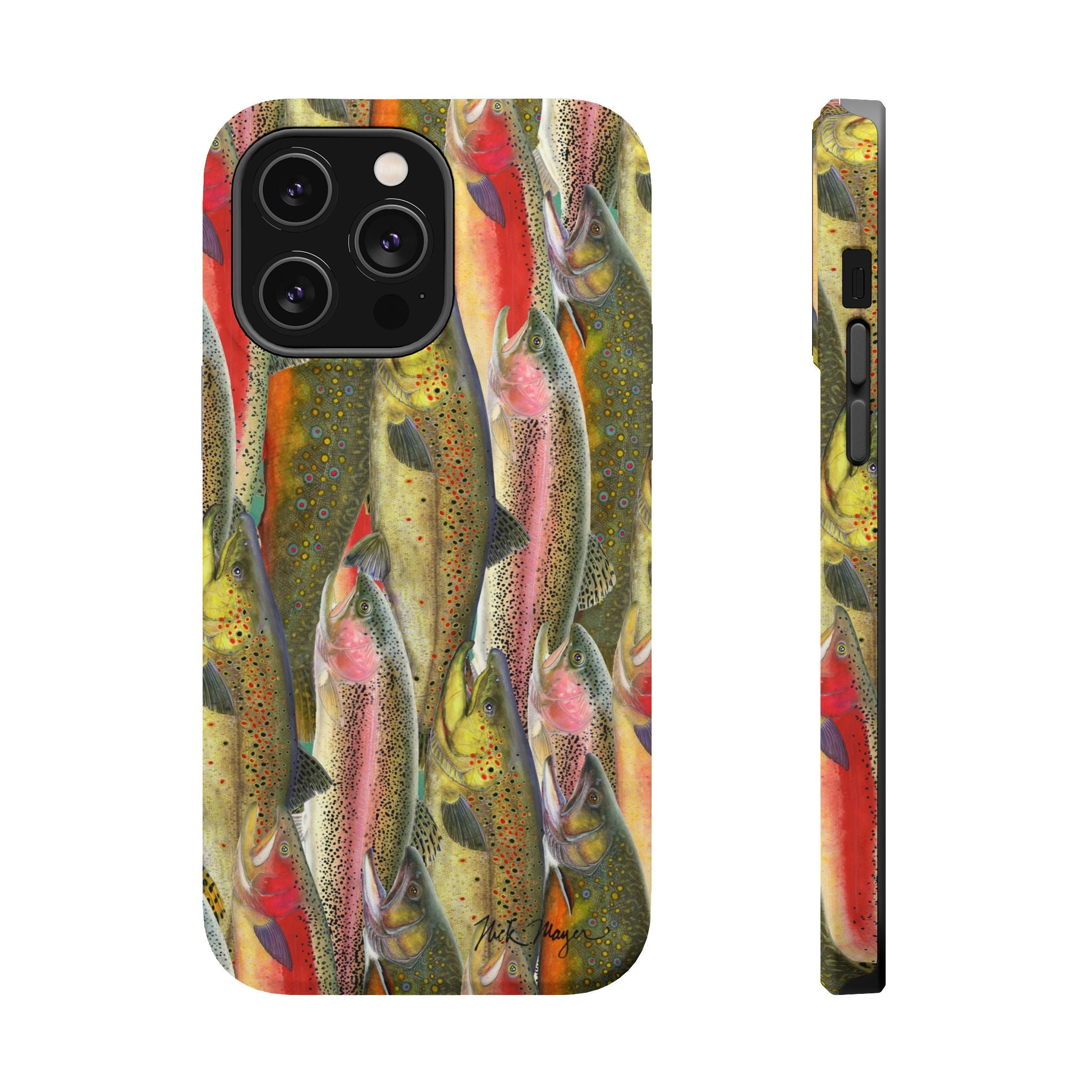 Trout Angler MagSafe iPhone Case