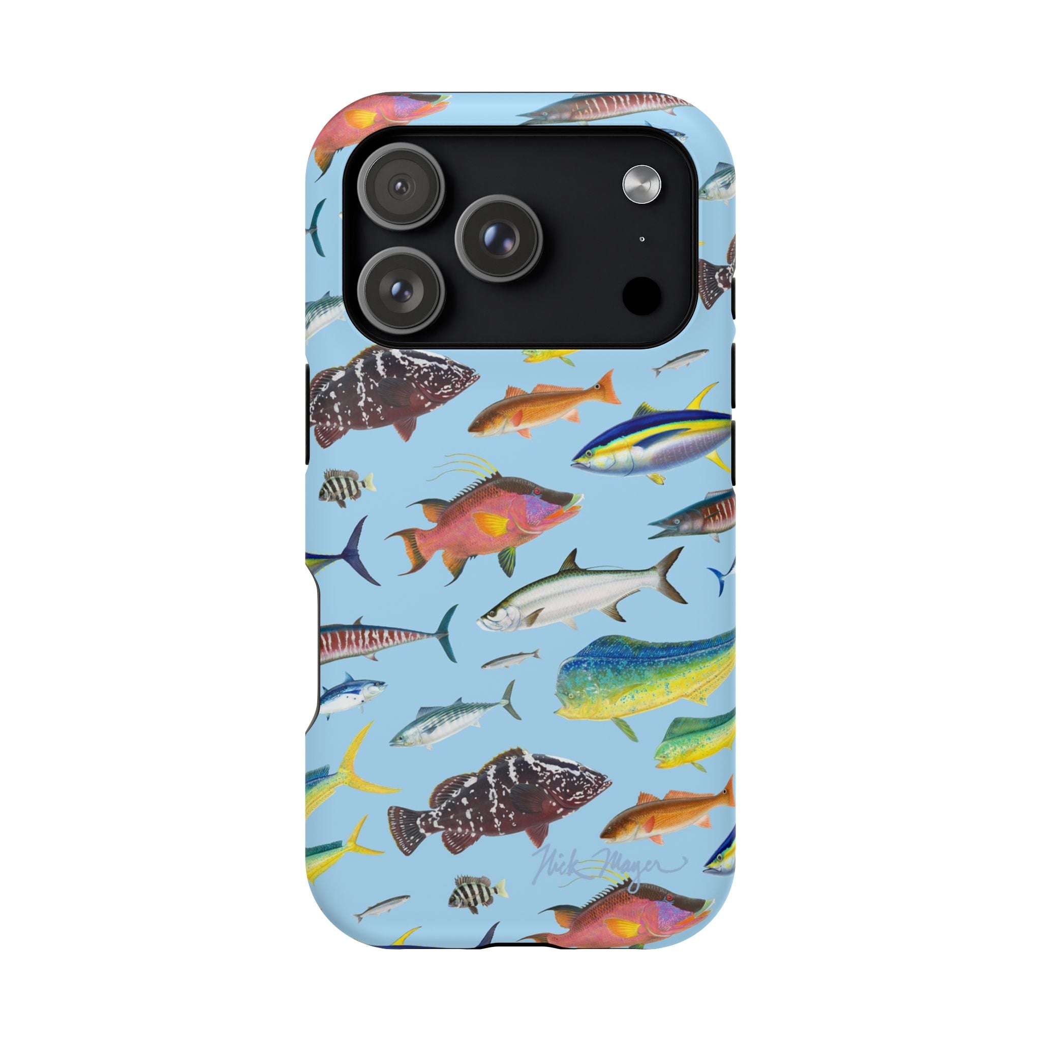 Southern Offshore Fish Blue MagSafe iPhone Case