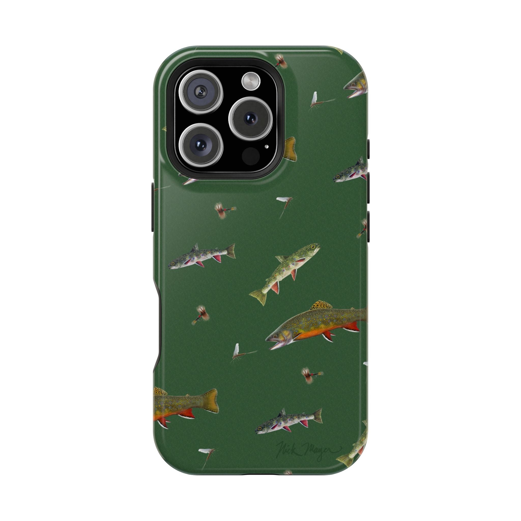 Trout and Flies MagSafe iPhone Case