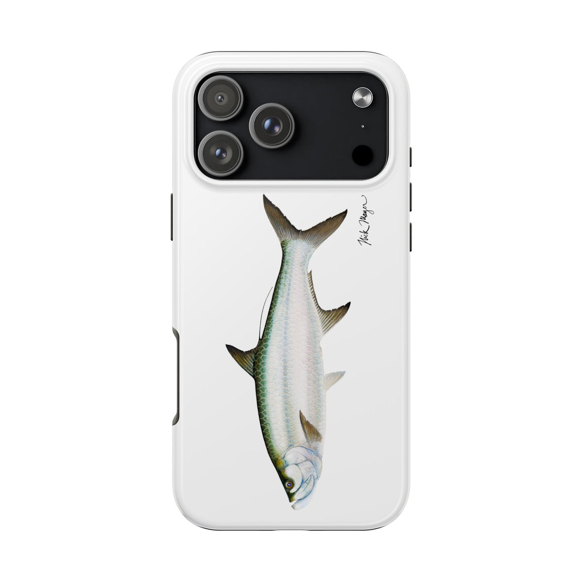 Tarpon White Phone Case (iPhone) Printify