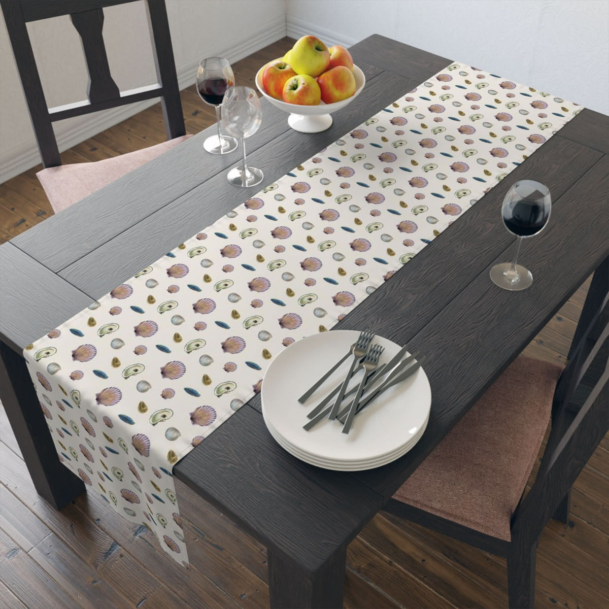 Shells Cotton Table Runner