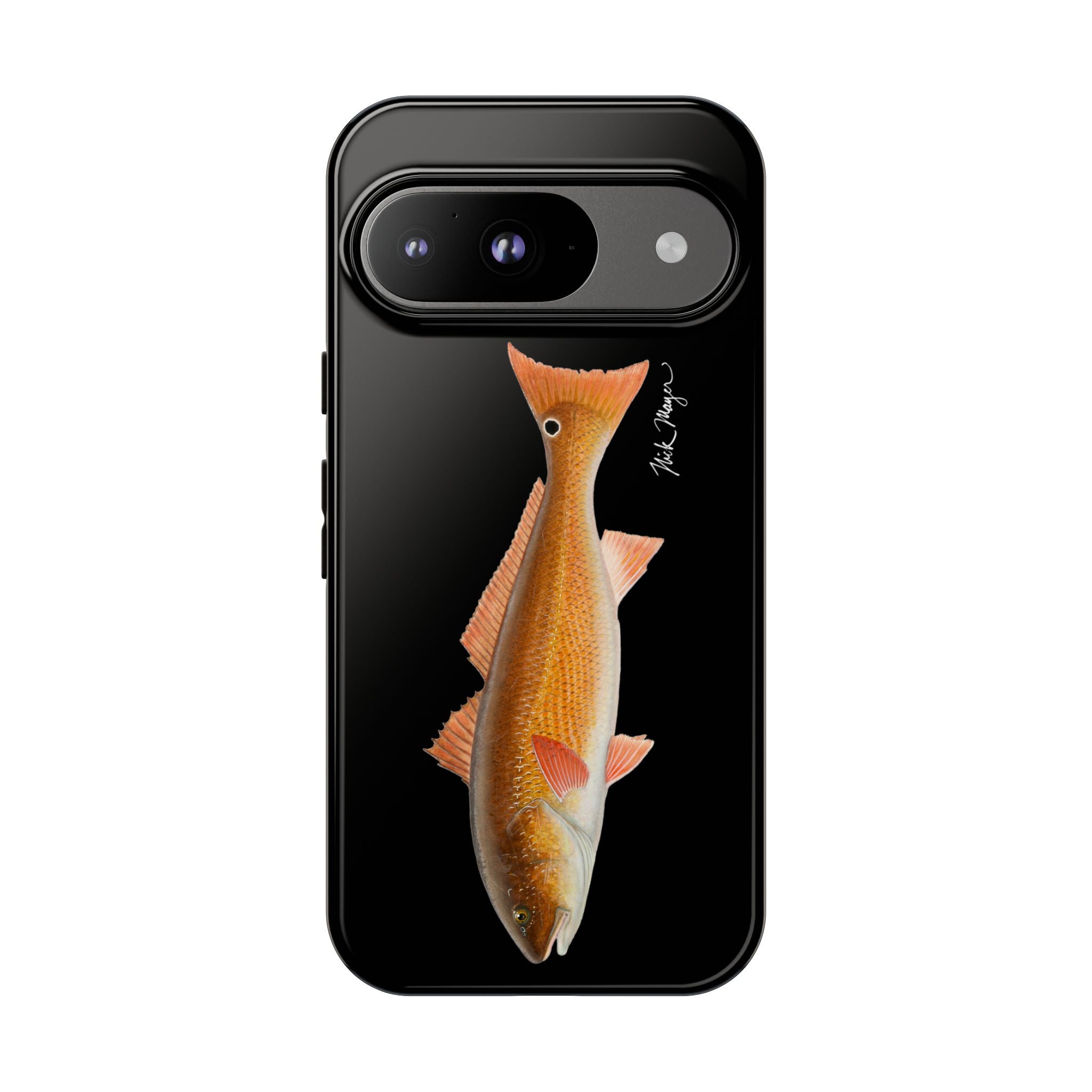 Redfish Black Phone Case (Samsung) Printify