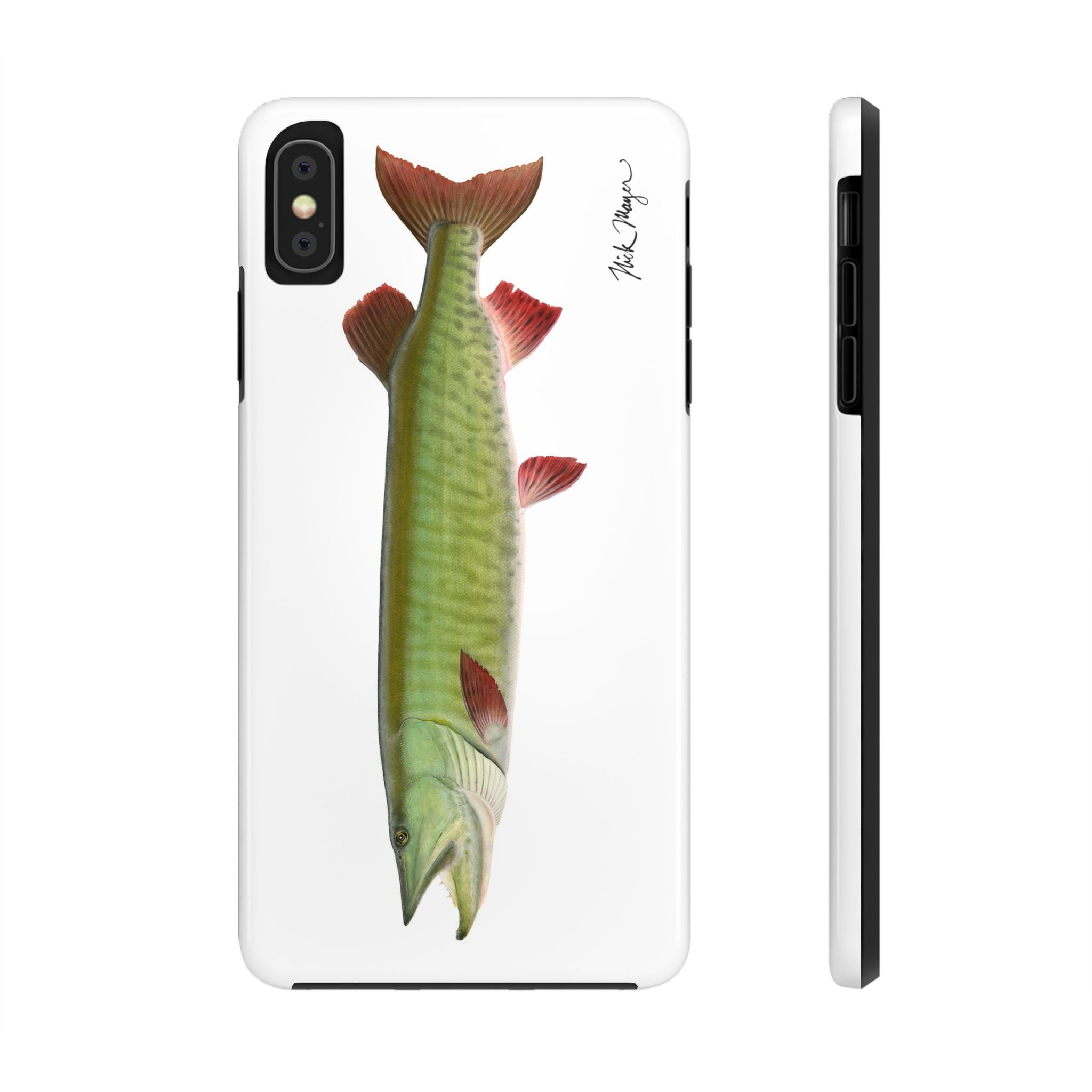 Trophy Muskie White Phone Case (iPhone)