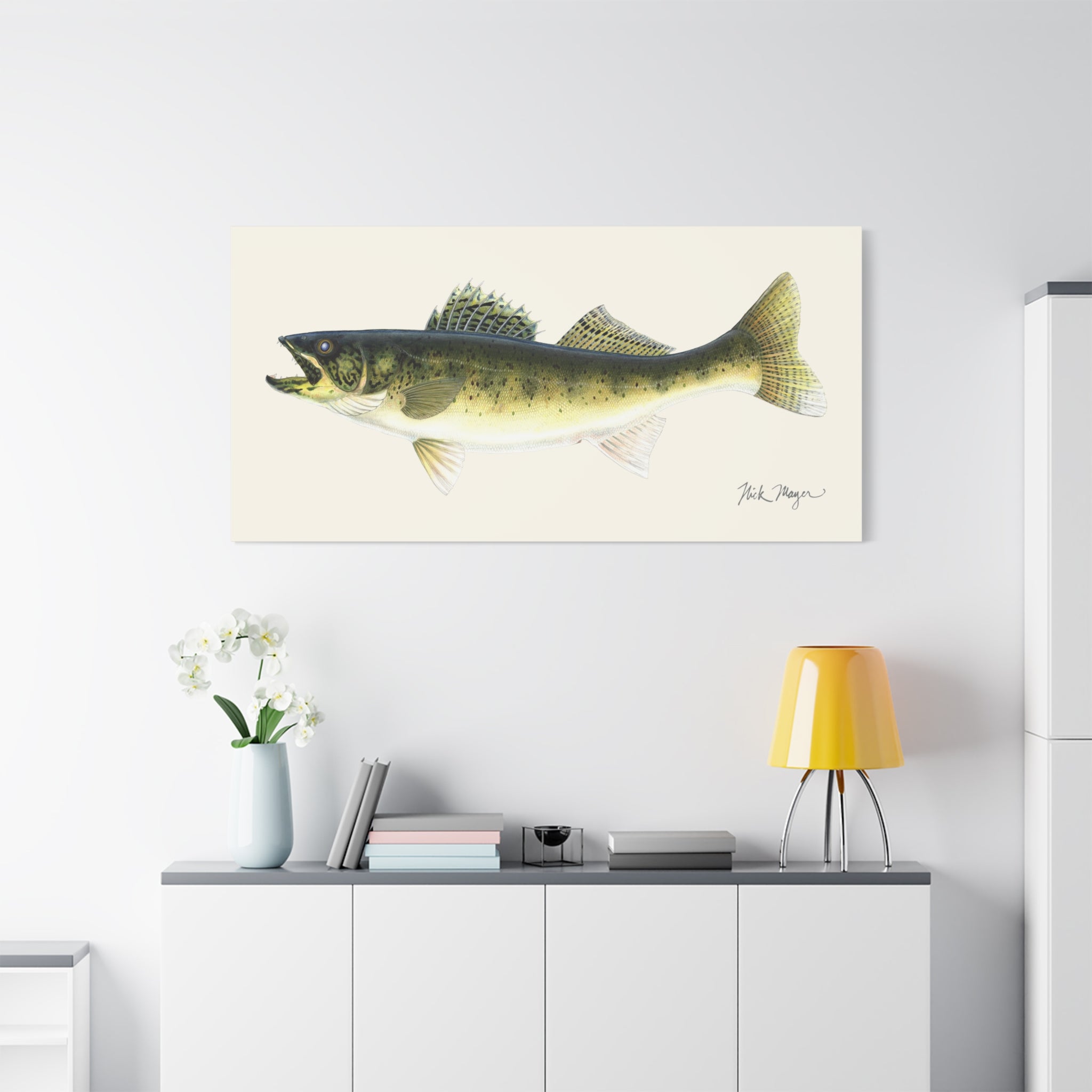 Walleye Canvas Print