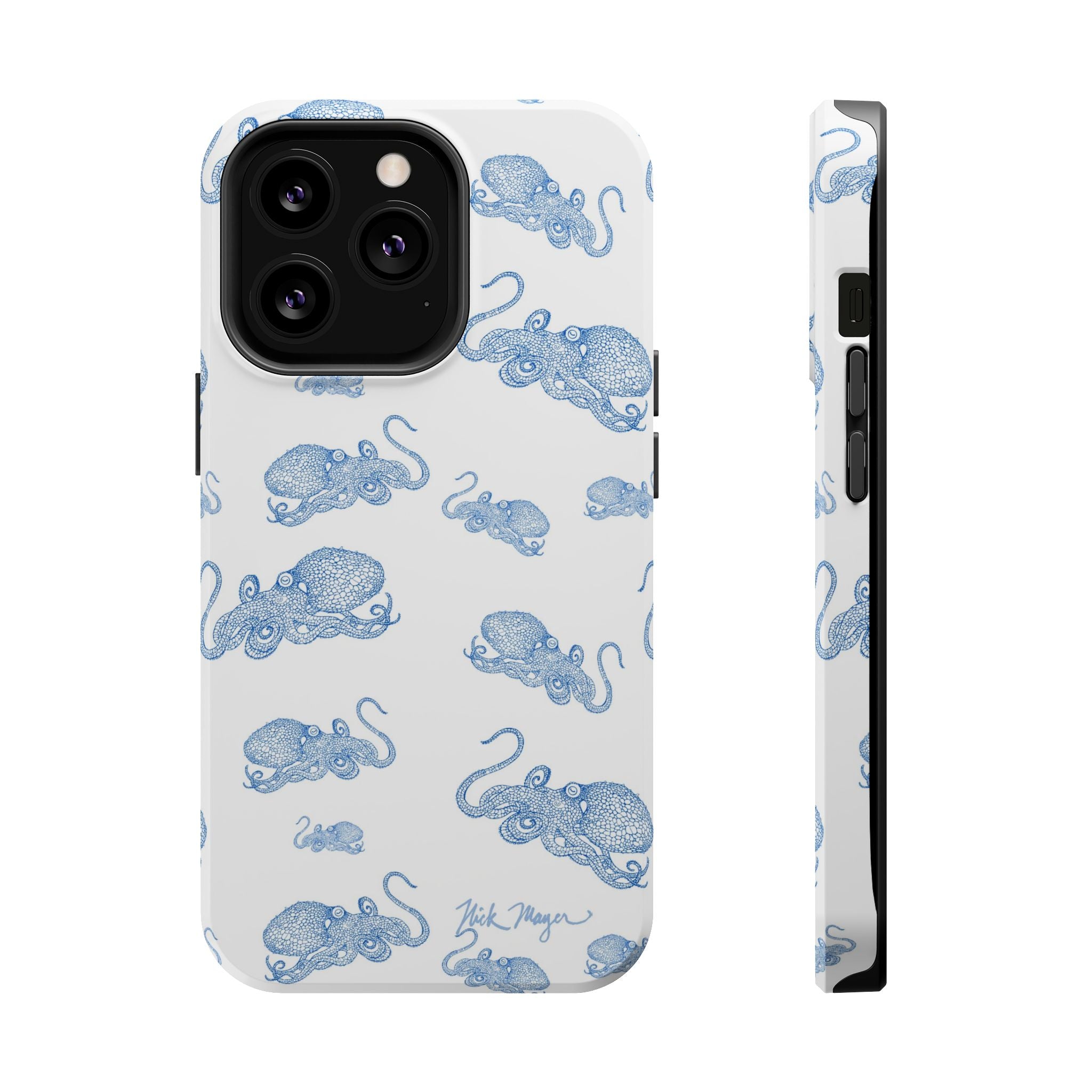 NEW Blue Octopus 2 MagSafe iPhone Case