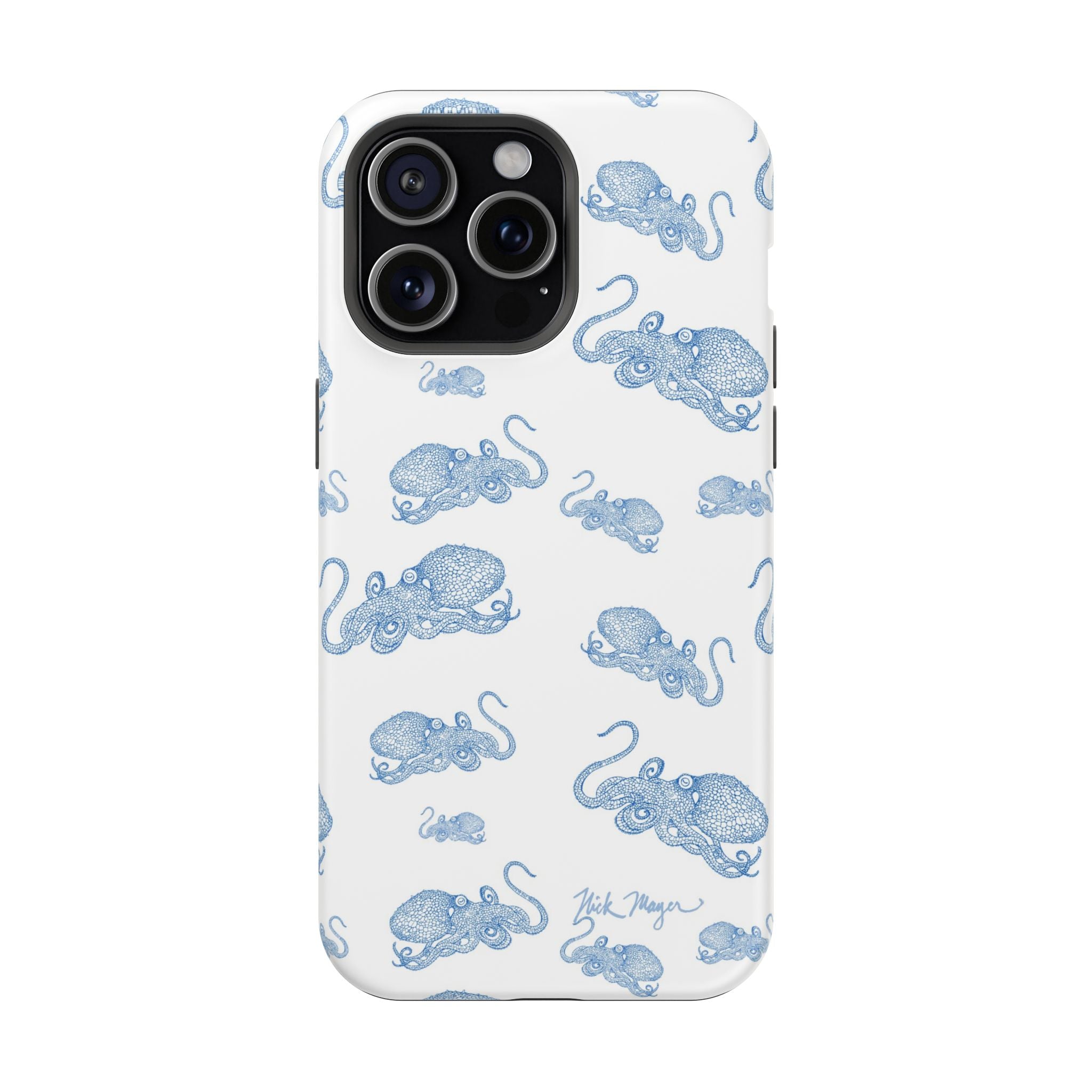 NEW Blue Octopus 2 MagSafe iPhone Case