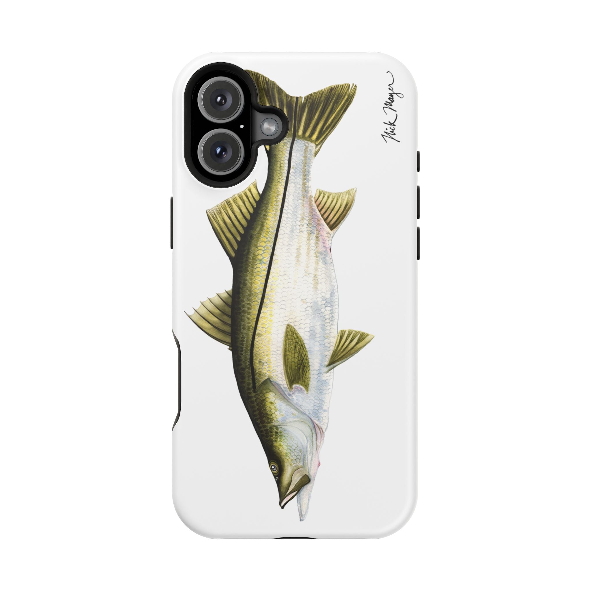 Snook MagSafe White iPhone Case