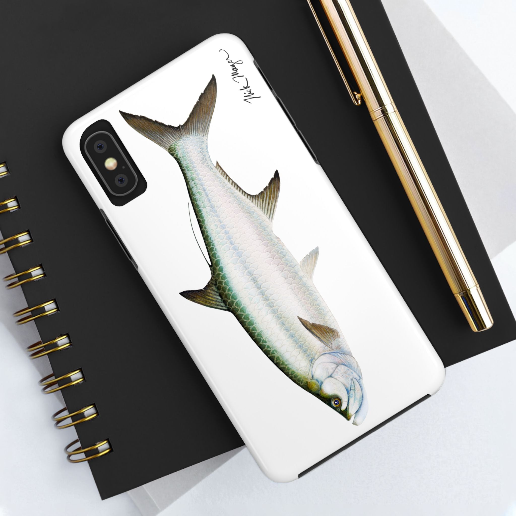Tarpon White Phone Case (iPhone)