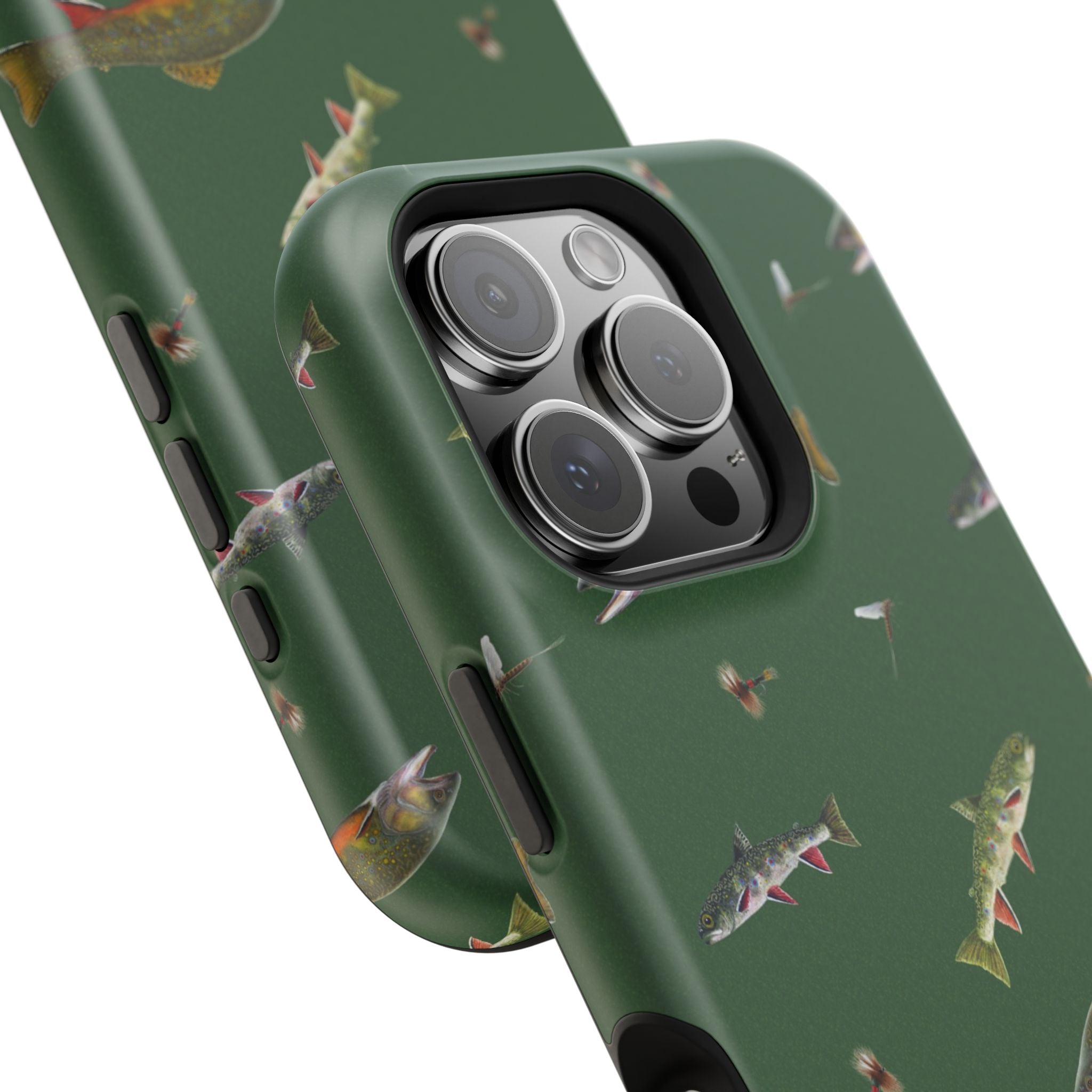 Trout and Flies MagSafe iPhone Case