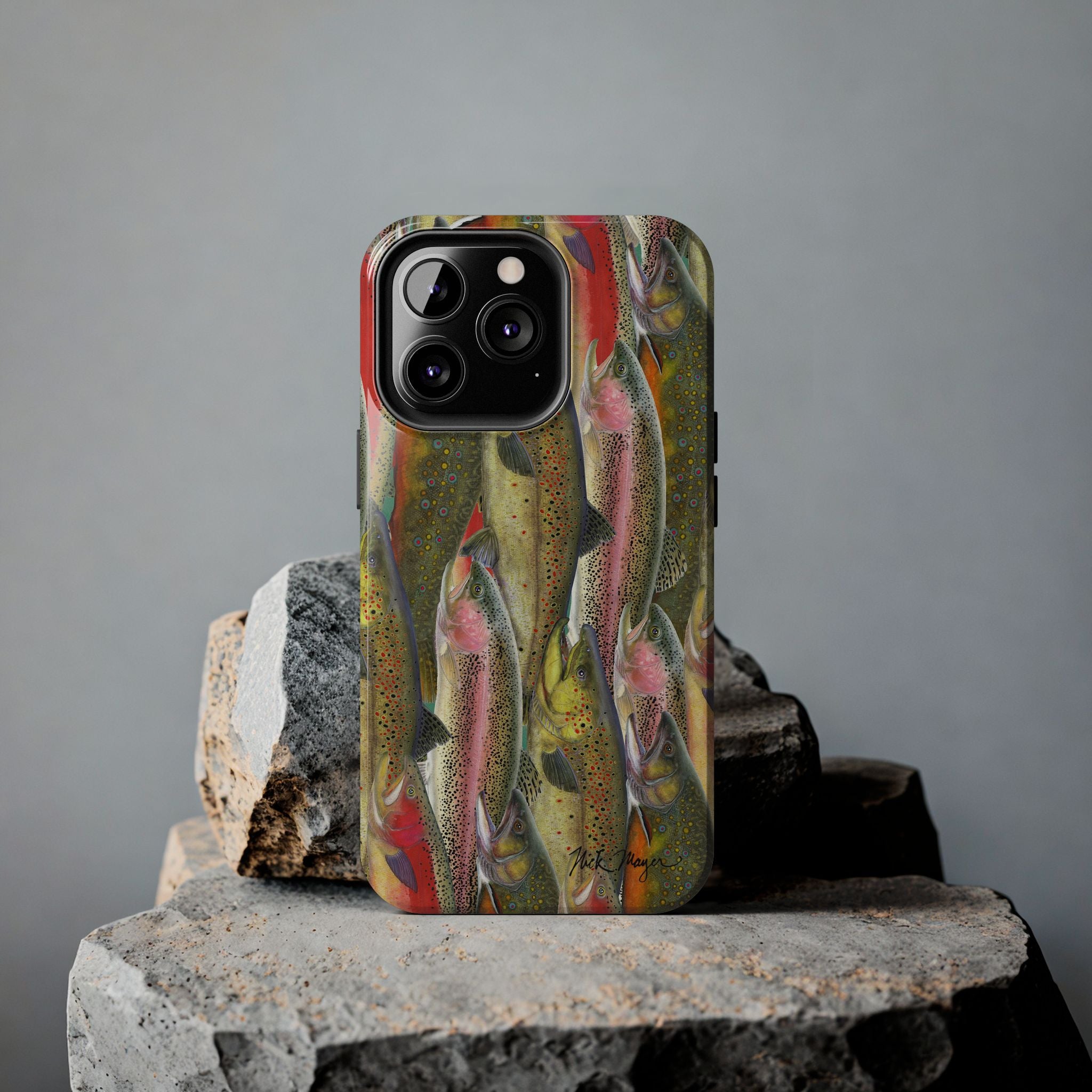 Trout Angler Phone Case (iPhone)
