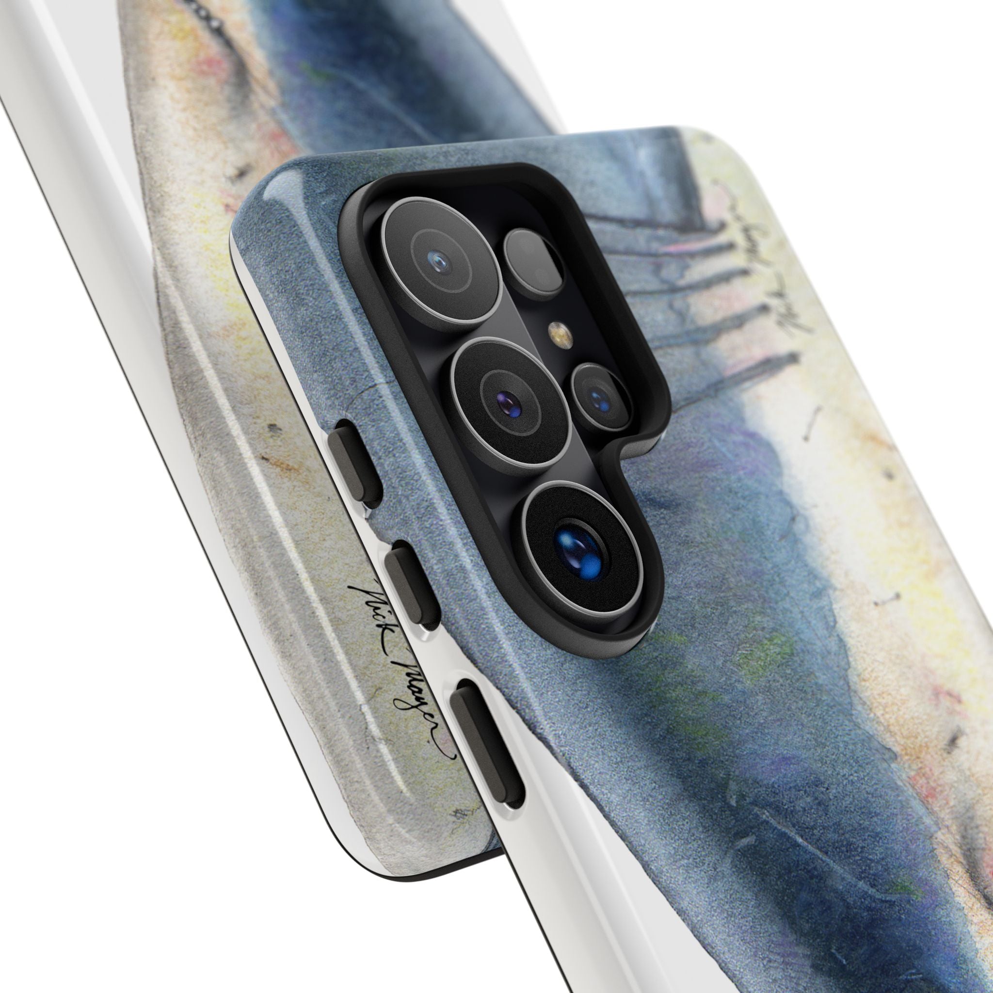Great White Shark Face Phone Case (Samsung) Printify