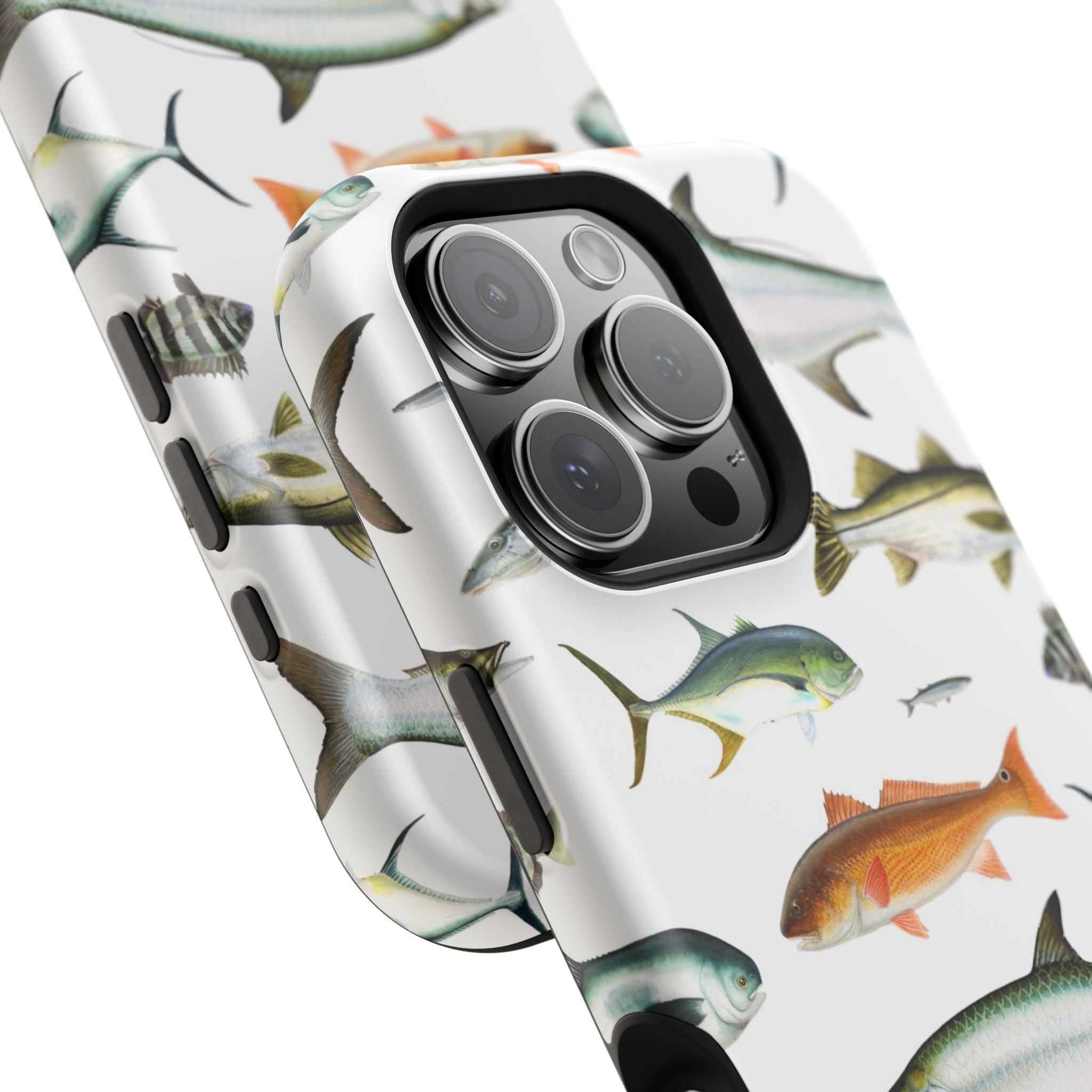 Southern Fish White MagSafe iPhone Case
