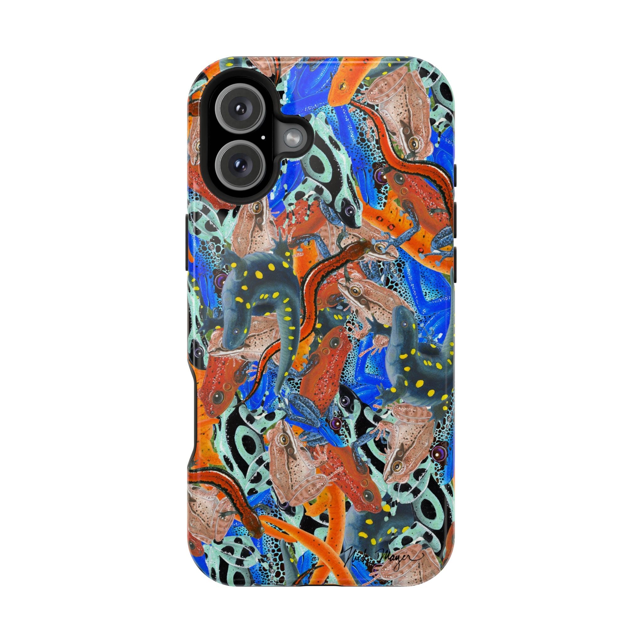 Frogs and Salamanders MagSafe iPhone Case
