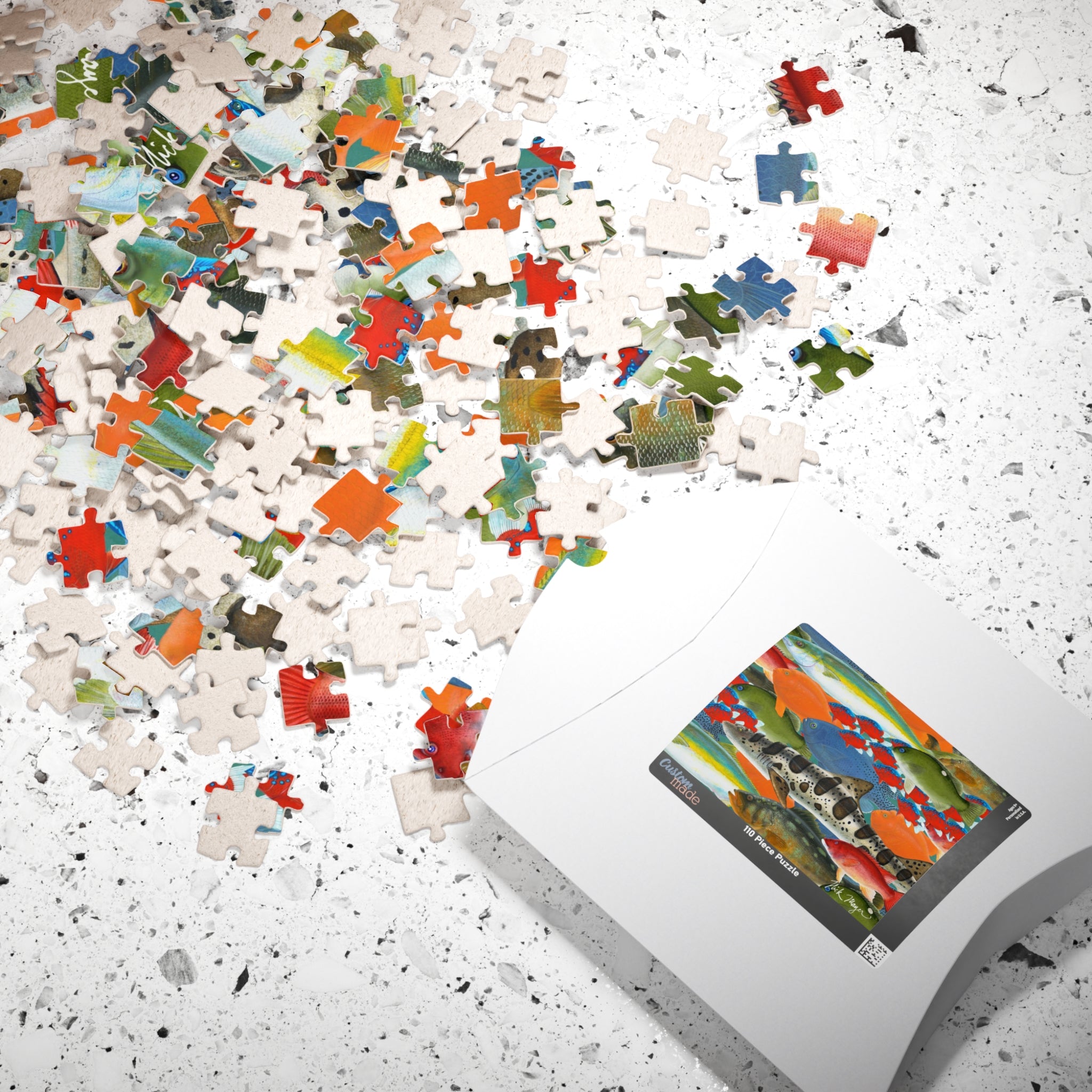 California Dive Fish Puzzle (110, 252, 520, 1014-piece)