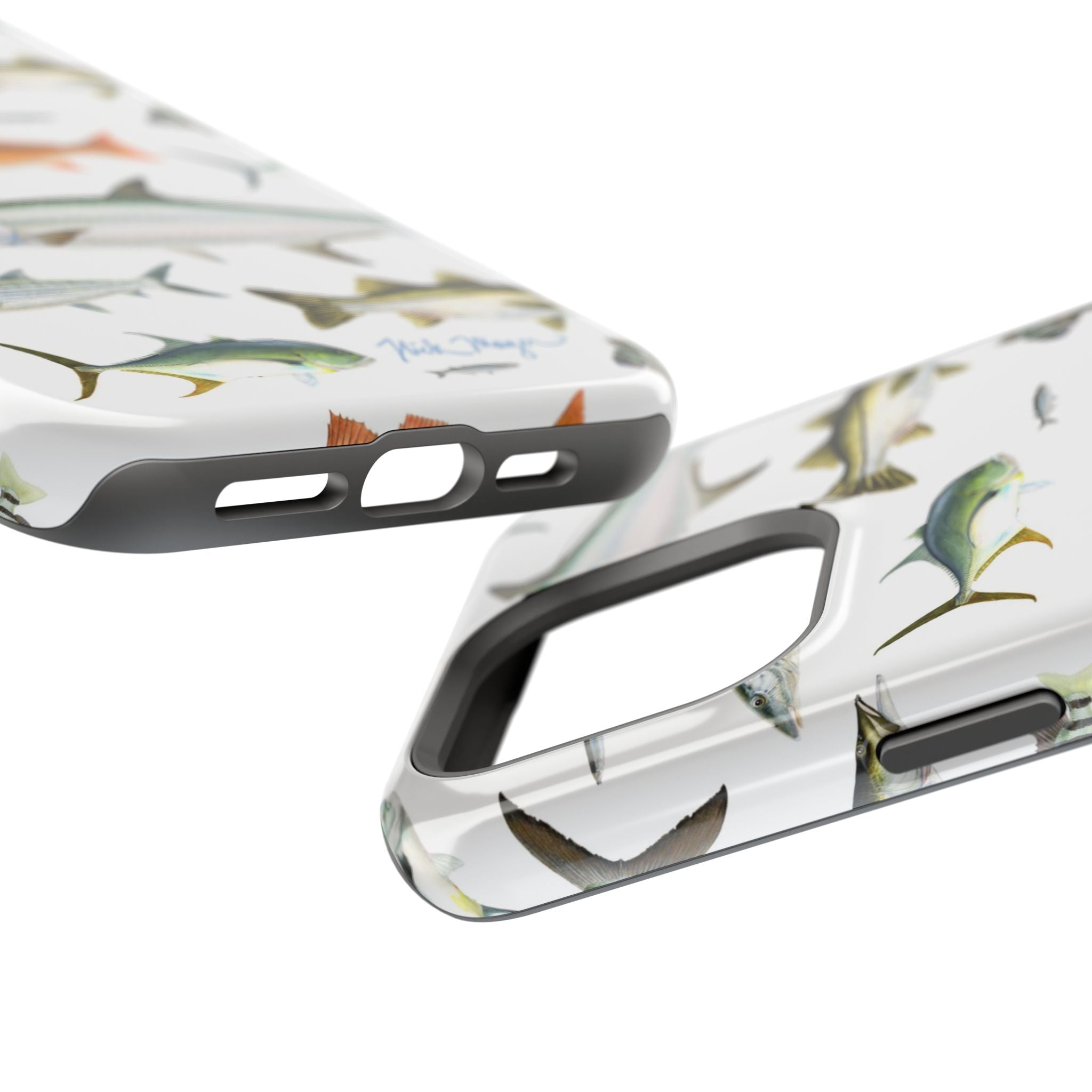 Southern Fish White MagSafe iPhone Case