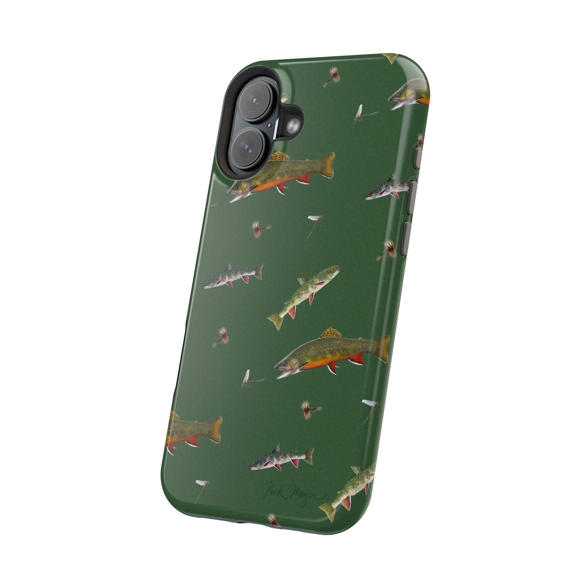 Trout and Flies MagSafe iPhone Case