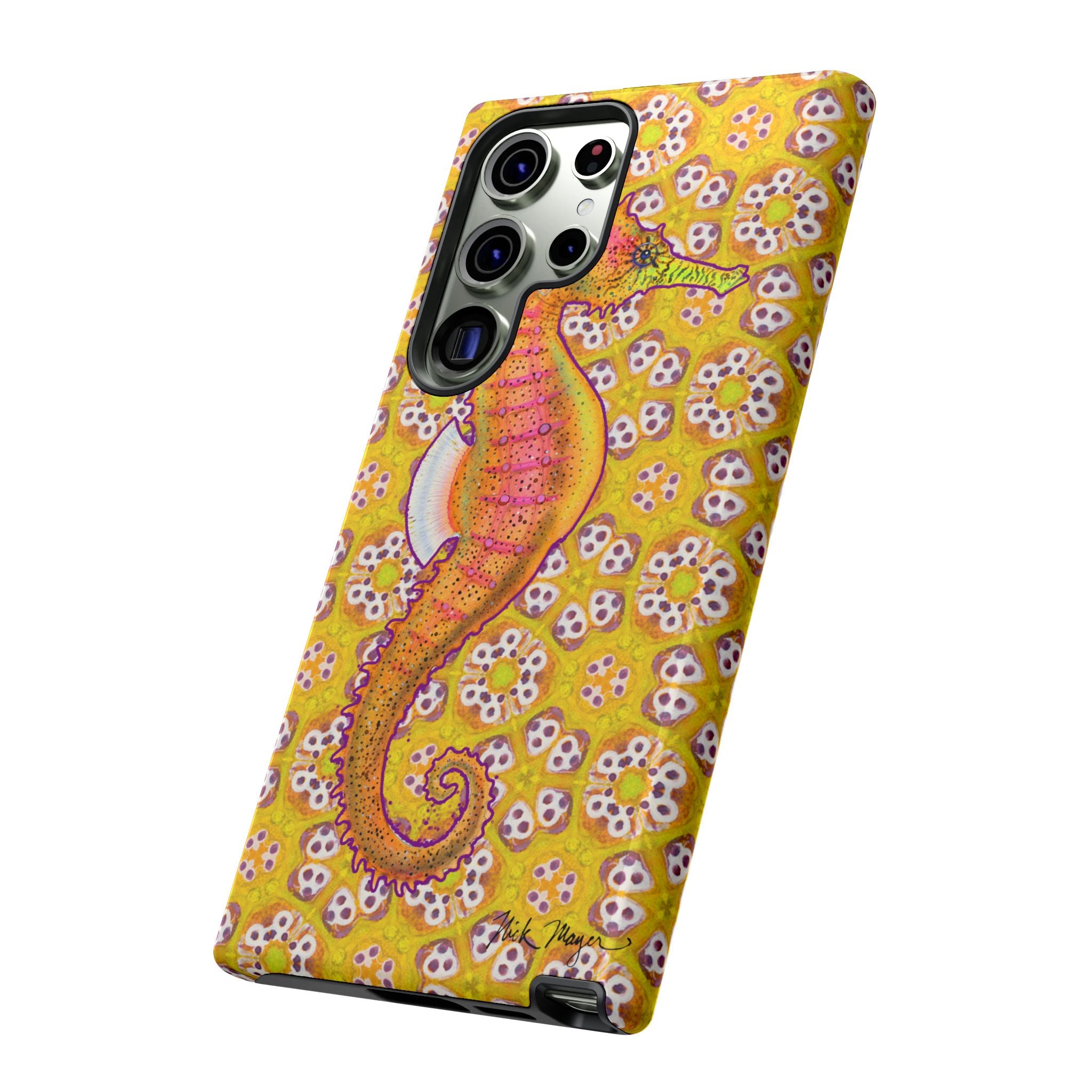 Psychedelic Seahorse Phone Case (Samsung) Printify