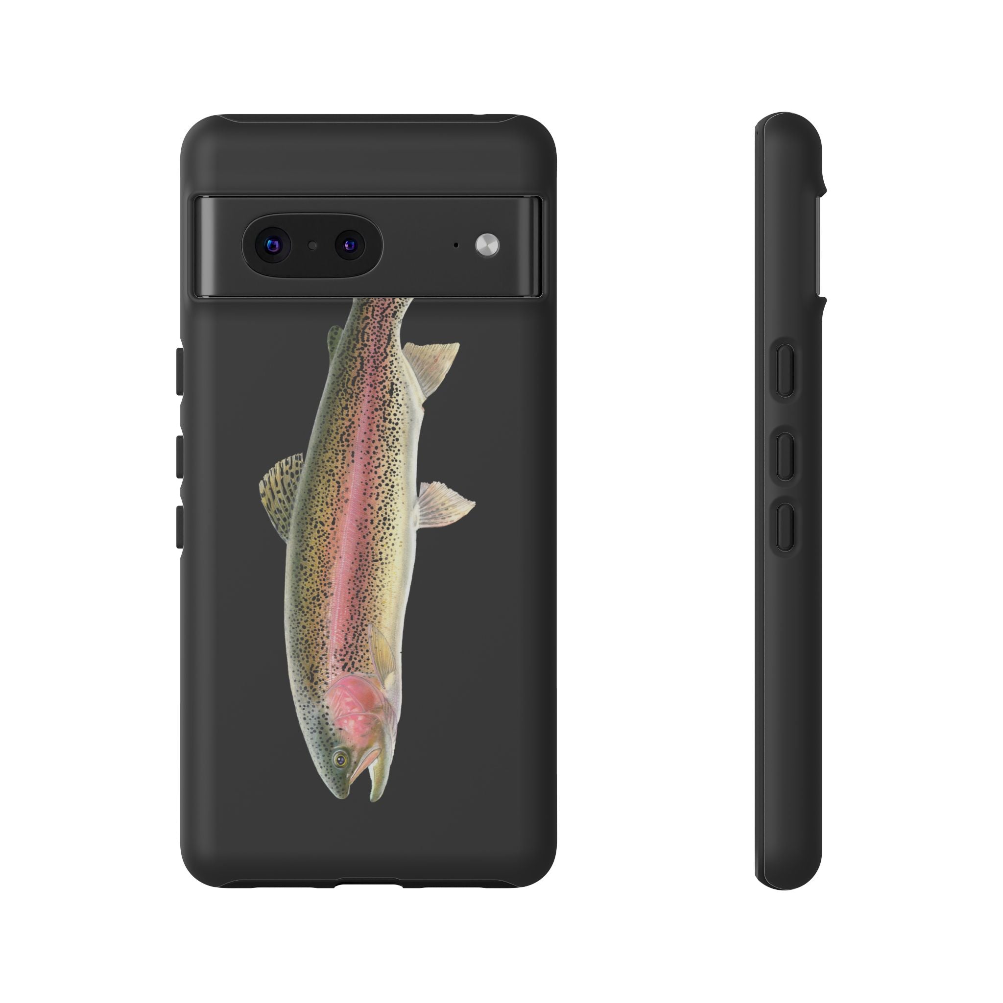 Rainbow Trout Black Phone Case (Samsung) Printify