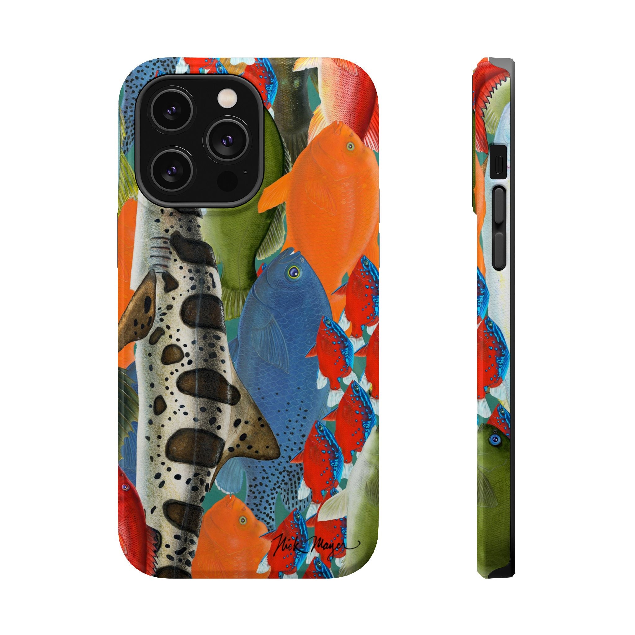 California Dive Fish MagSafe iPhone Case