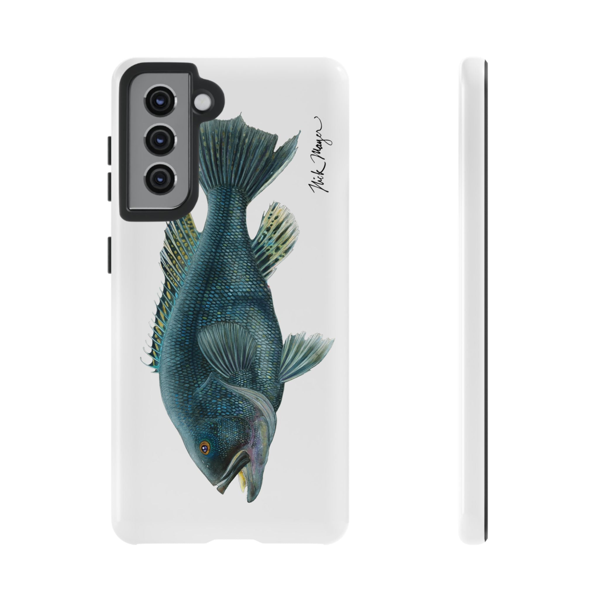 Black Sea Bass Phone Case (Samsung) Printify