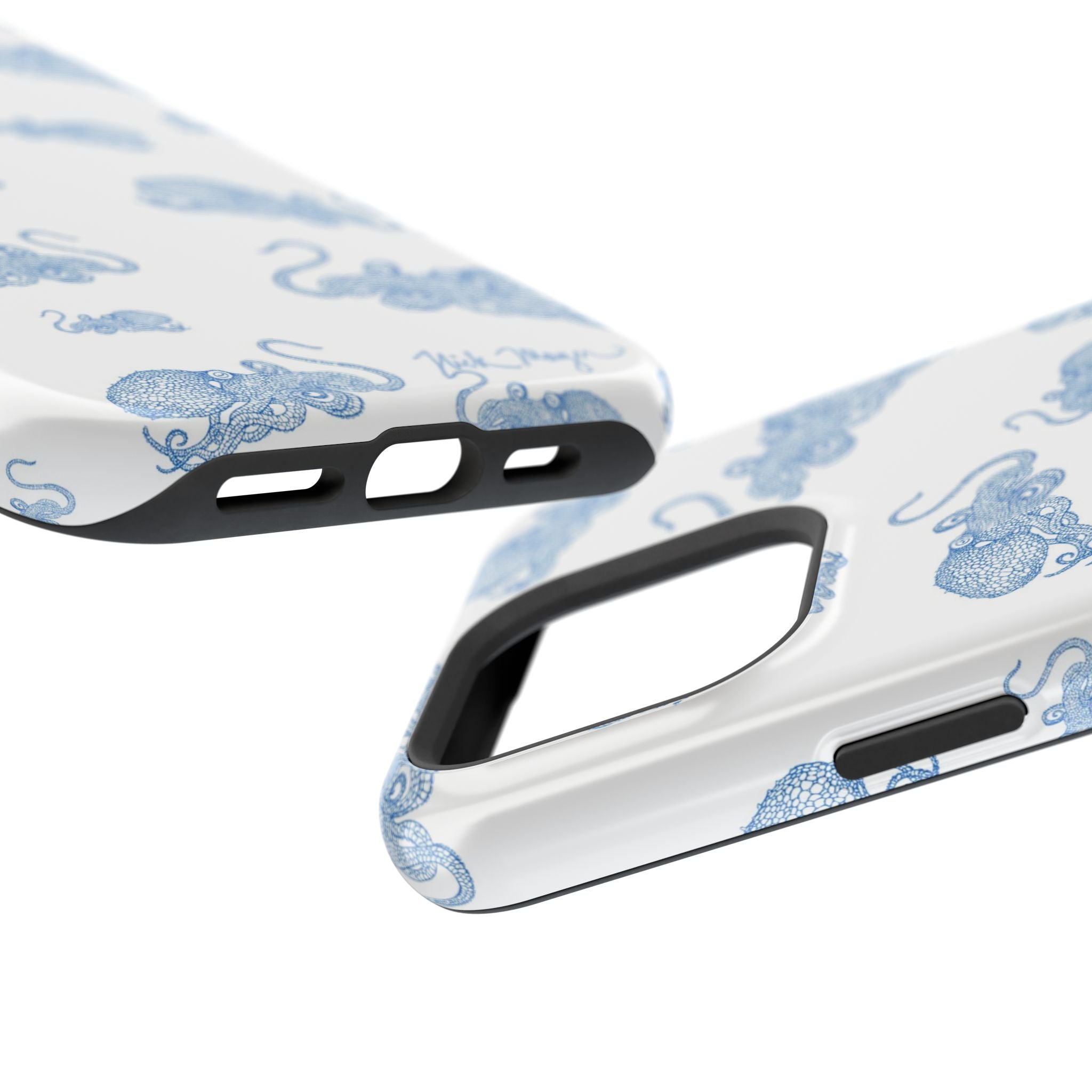 Blue Octopus 2 MagSafe iPhone Case